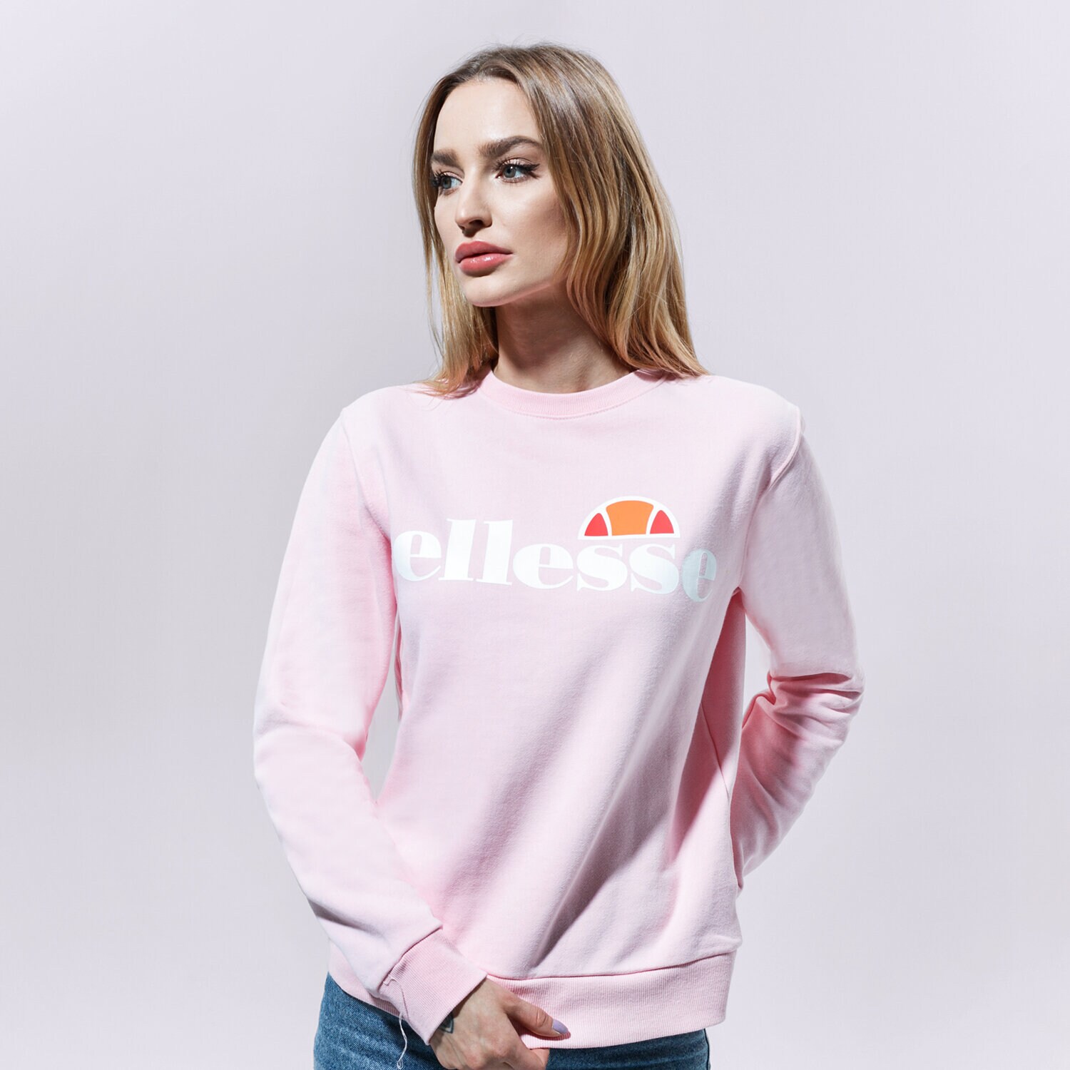 Bluza damska ELLESSE BLUZA AGATA LPINK SWEATSHIRT SGS03238808 RÓŻOWY