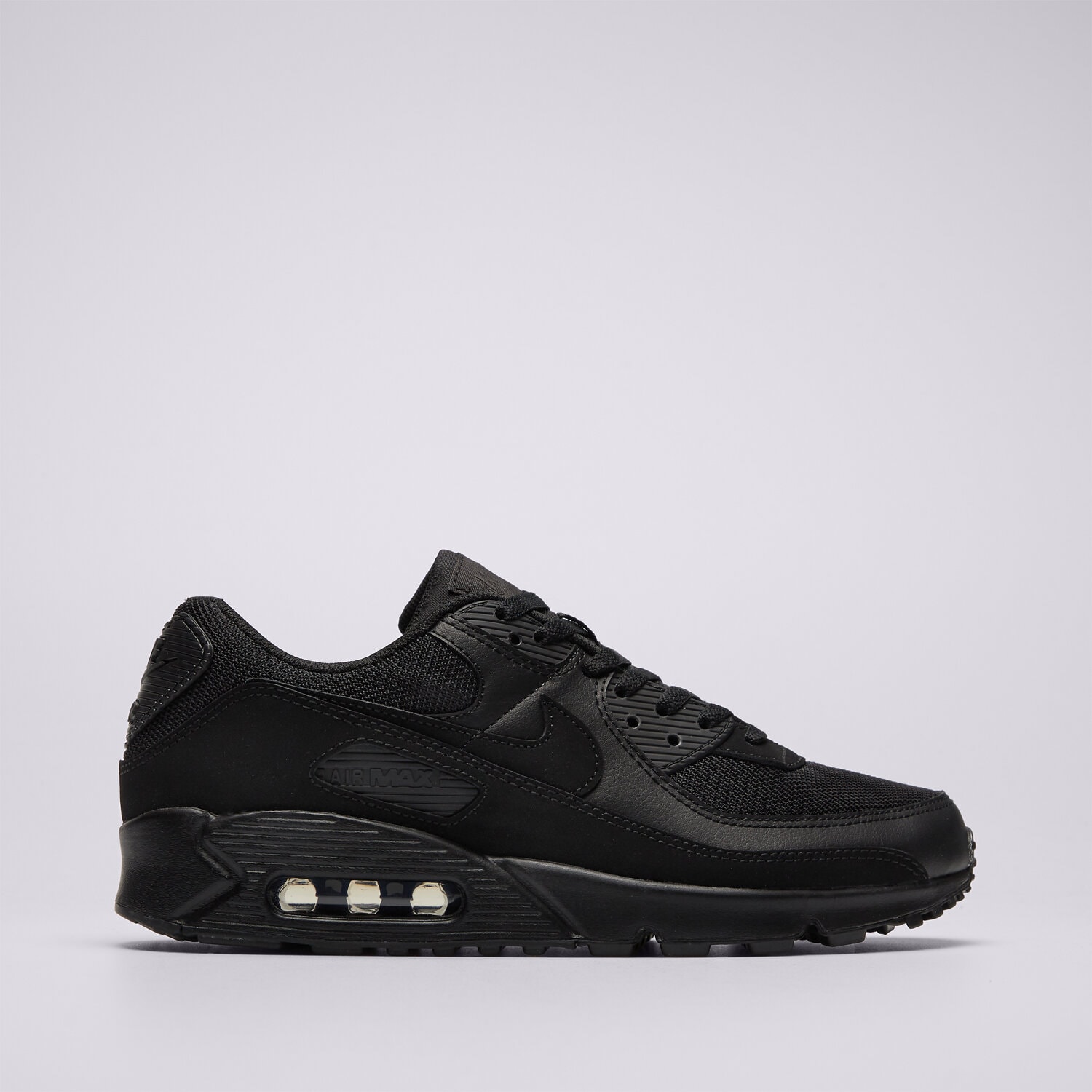 Buty sneakersy męskie NIKE AIR MAX 90 CN8490-003 CZARNY
