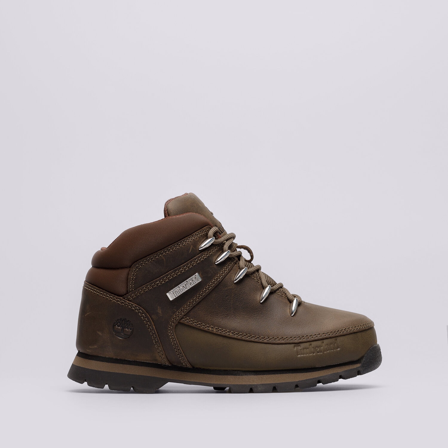 Buty zimowe, trekkingowe, outdoor dla dzieci TIMBERLAND EURO SPRINT TB0A5S8V9011 BRĄZOWY