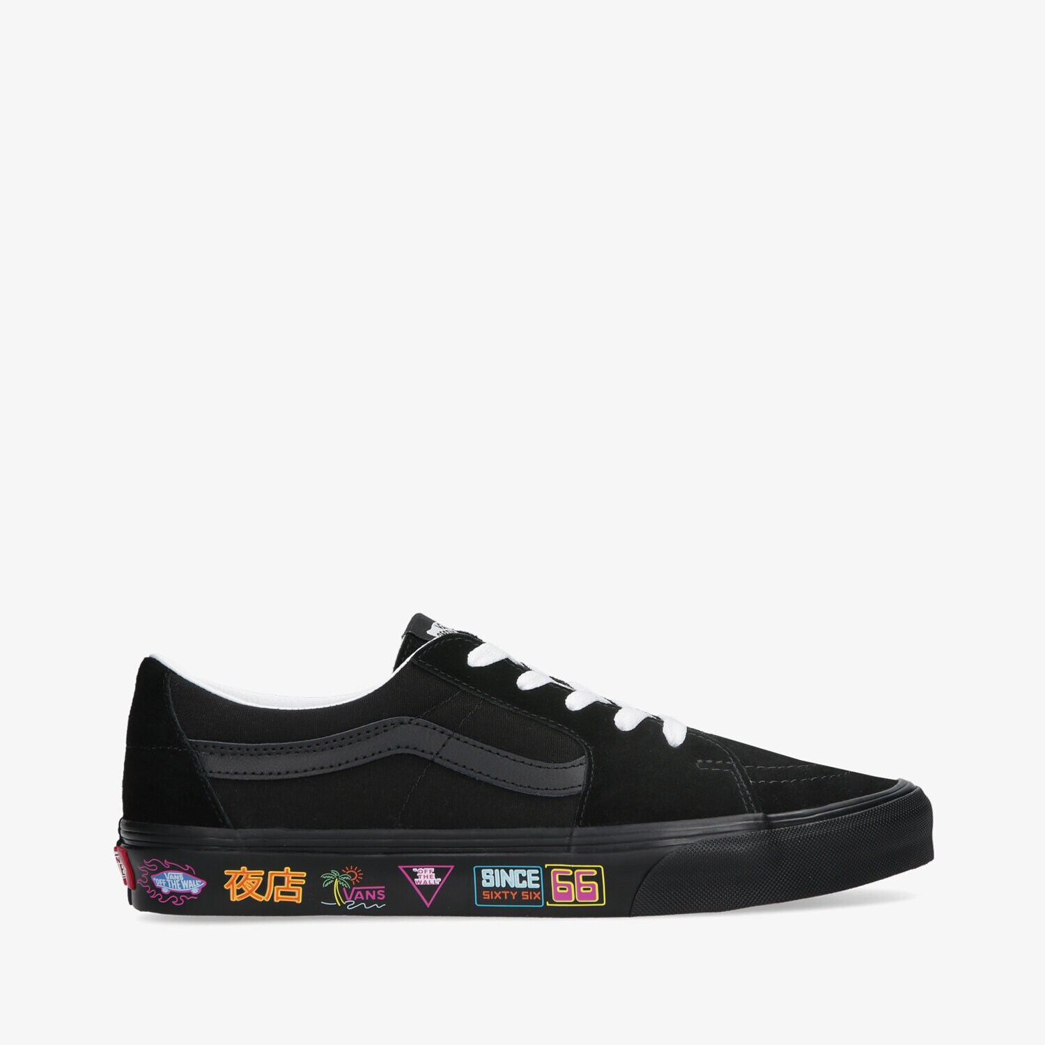 Buty sneakersy męskie VANS UA SK8-LOW VN0A4UUKB0K1 CZARNY