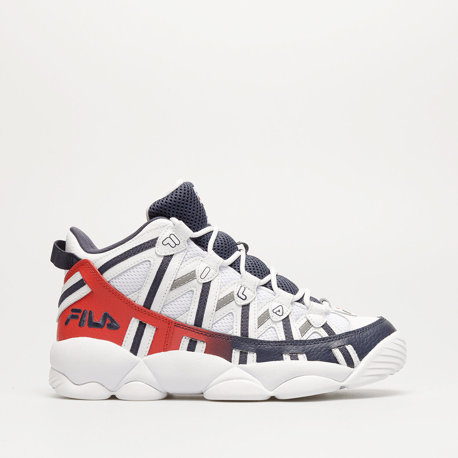 Buty sneakersy męskie FILA STACKHOUSE SPAGHETTI 1BM02041125 BIAŁY