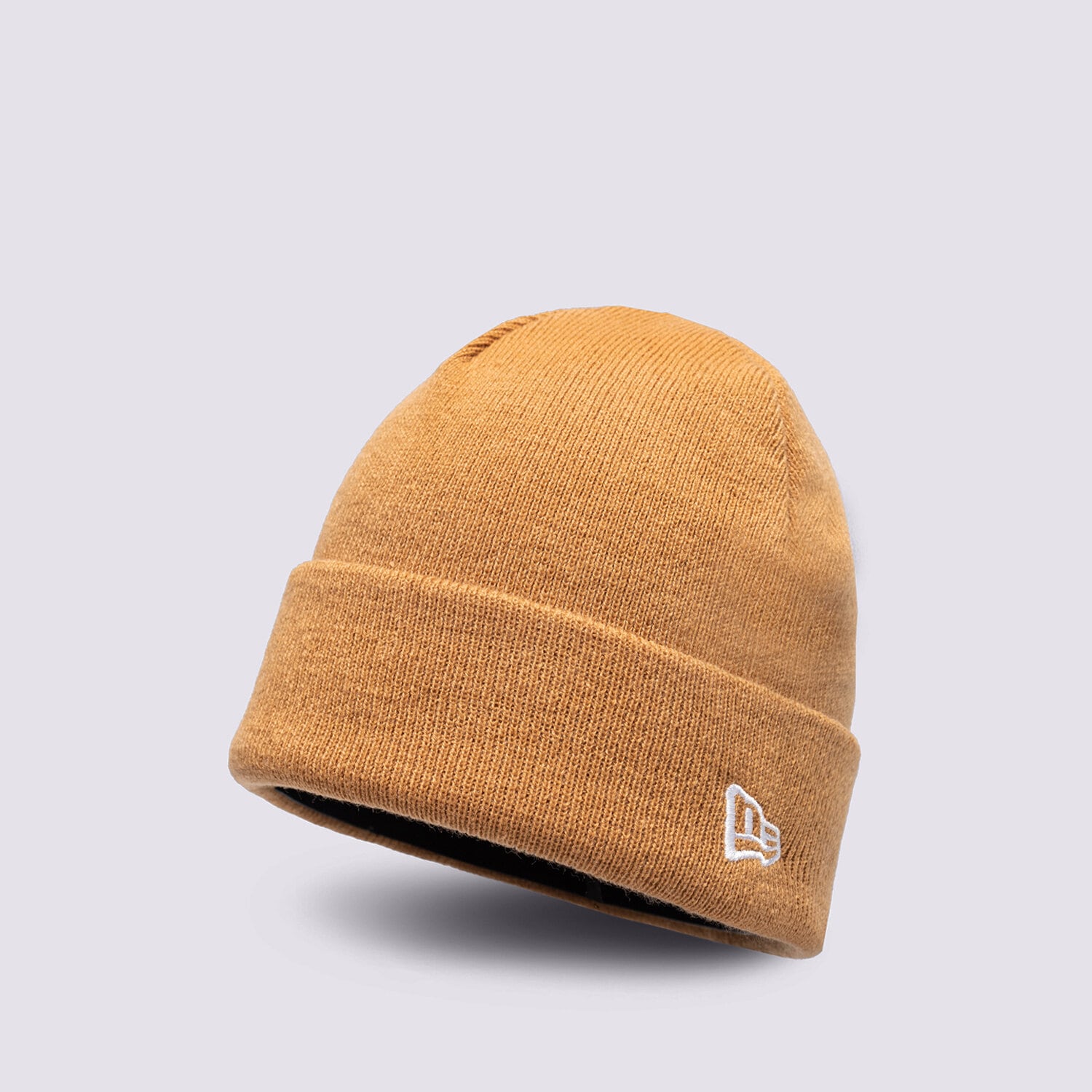 Czapka zimowa męska NEW ERA CZAPKA NE BEANIE TOF NEW ERA WHT 60284977 BEŻOWY