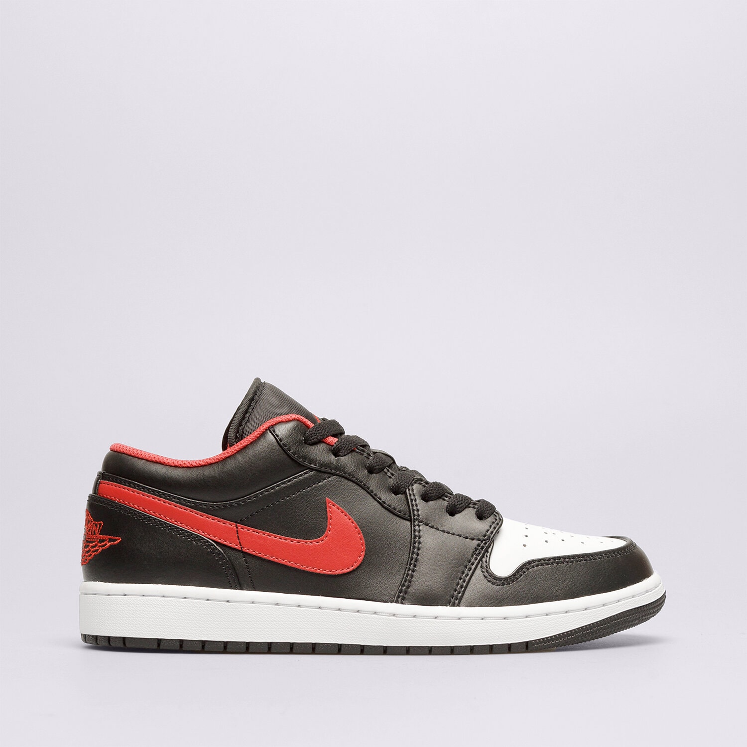 Buty sneakersy męskie AIR JORDAN 1 LOW  553558-063 CZARNY