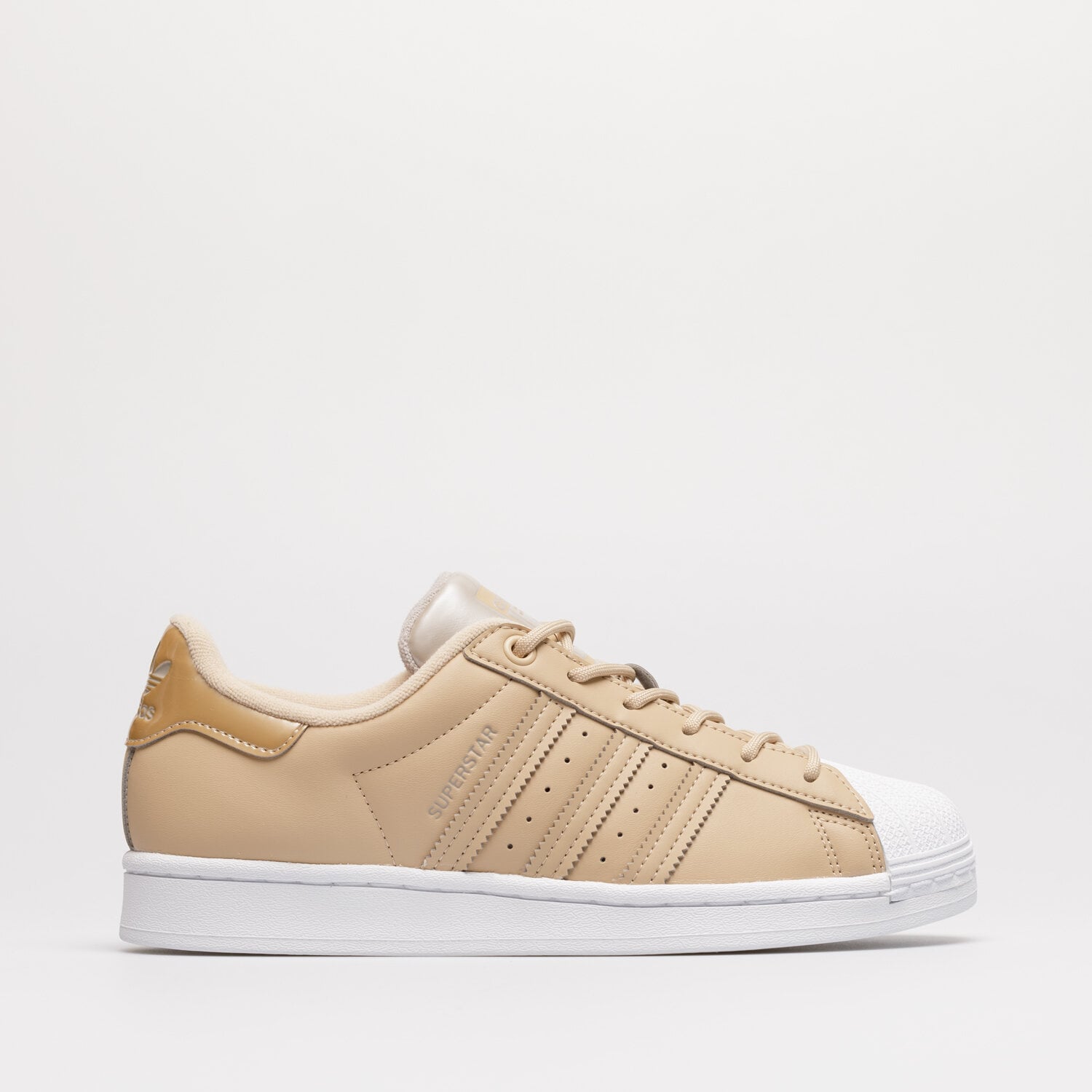 Buty sneakersy damskie ADIDAS SUPERSTAR W GX4361 BEŻOWY