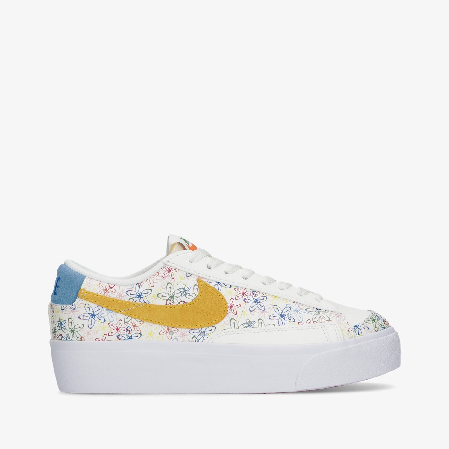 Buty sneakersy damskie NIKE WMNS BLAZER LW PLATFORM DV3210-100 MULTICOLOR