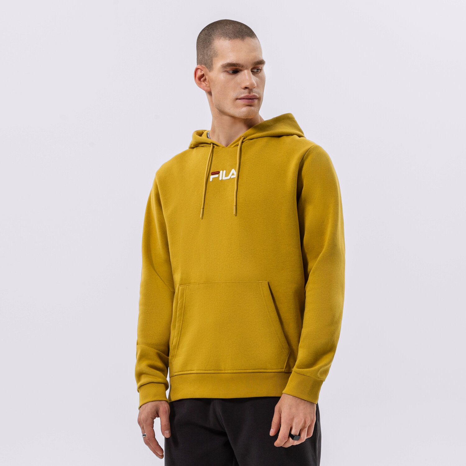 Bluza męska FILA BLUZA Z KAPTUREM HENRY SS22TKM102947 BEŻOWY