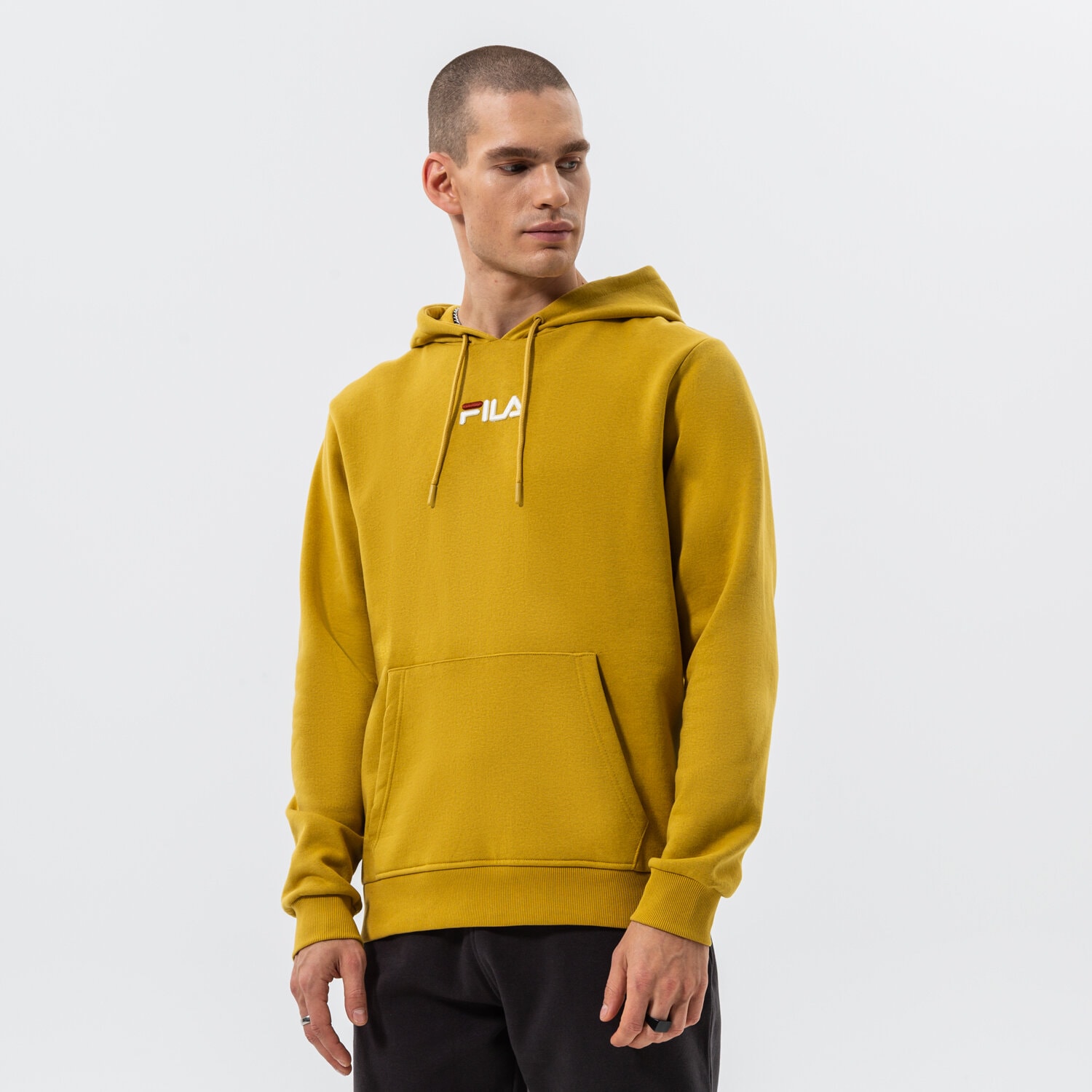 Bluza męska FILA BLUZA Z KAPTUREM HENRY SS22TKM102947 BEŻOWY