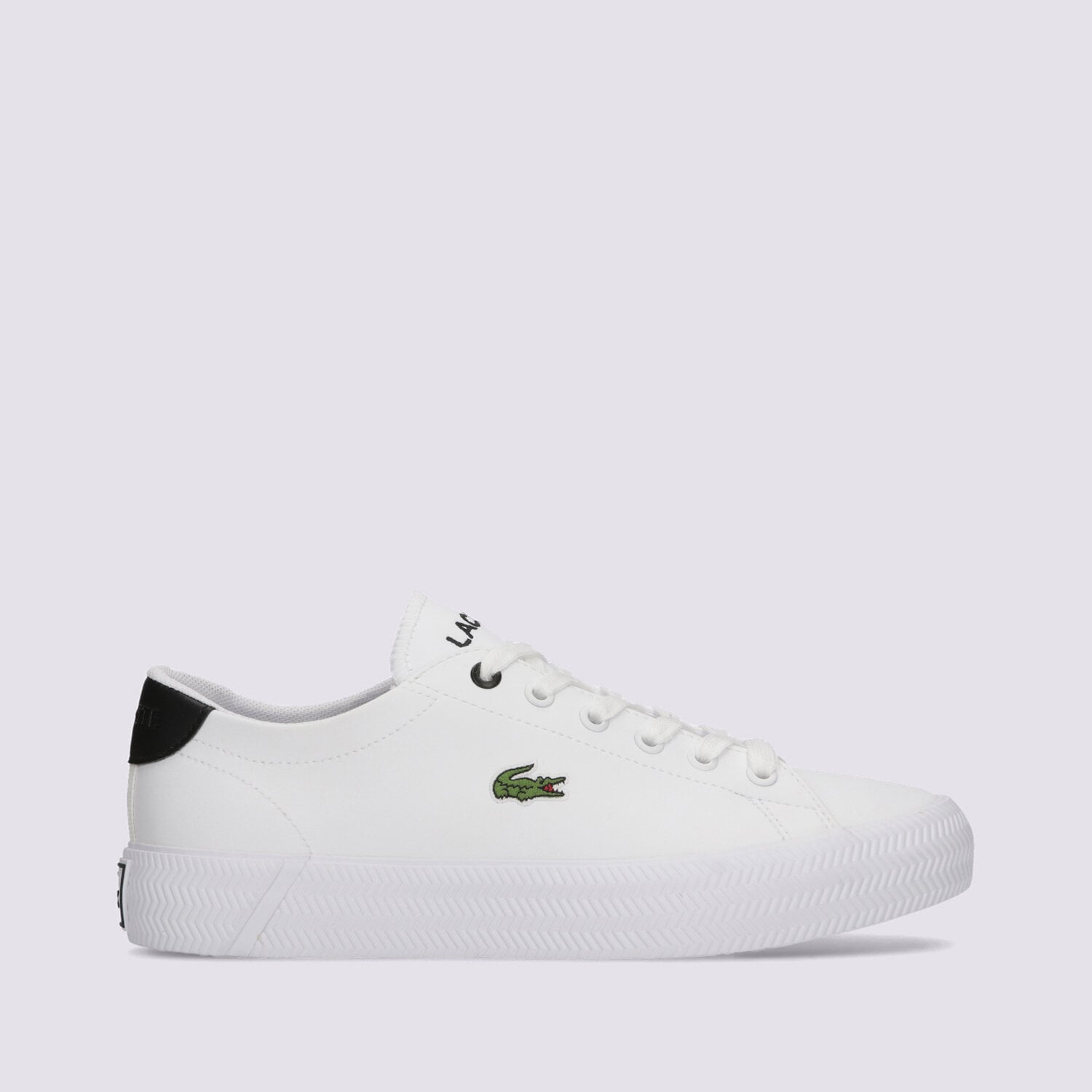 Buty sneakersy dla dzieci LACOSTE GRIPSHOT 0121 1 CUJ 742CUJ0001147 BIAŁY