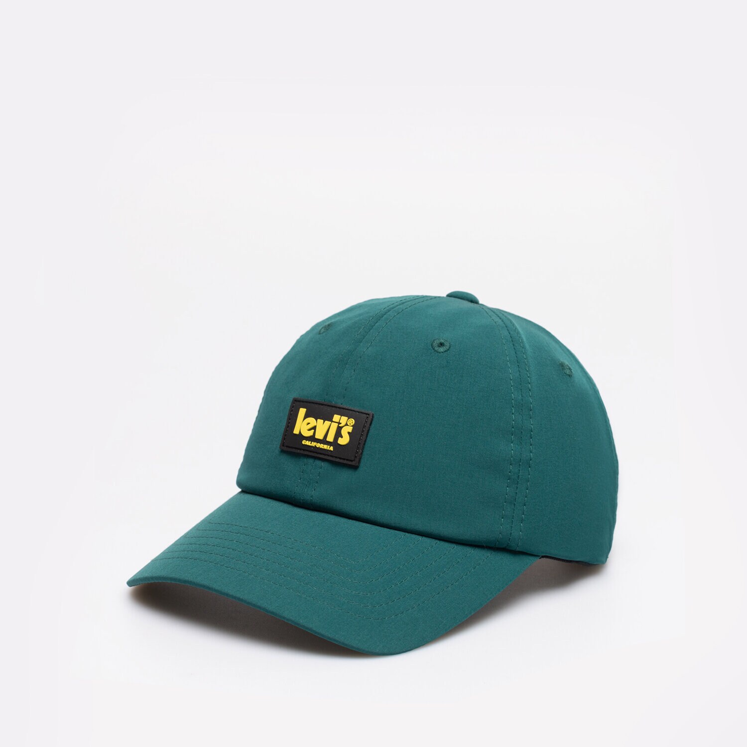 Czapka z daszkiem dla dzieci LEVI'S CZAPKA GRAPHIC FLEX FIT CAP D7259-0002 ZIELONY