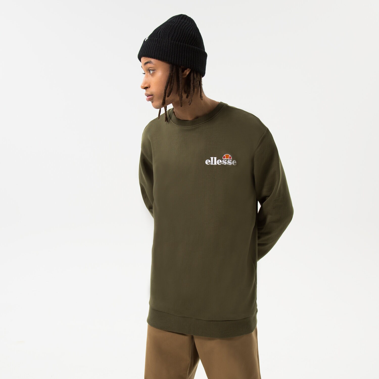 Bluza męska ELLESSE BLUZA FIERRO SWEATSHIRT KHA SHS08784506 KHAKI