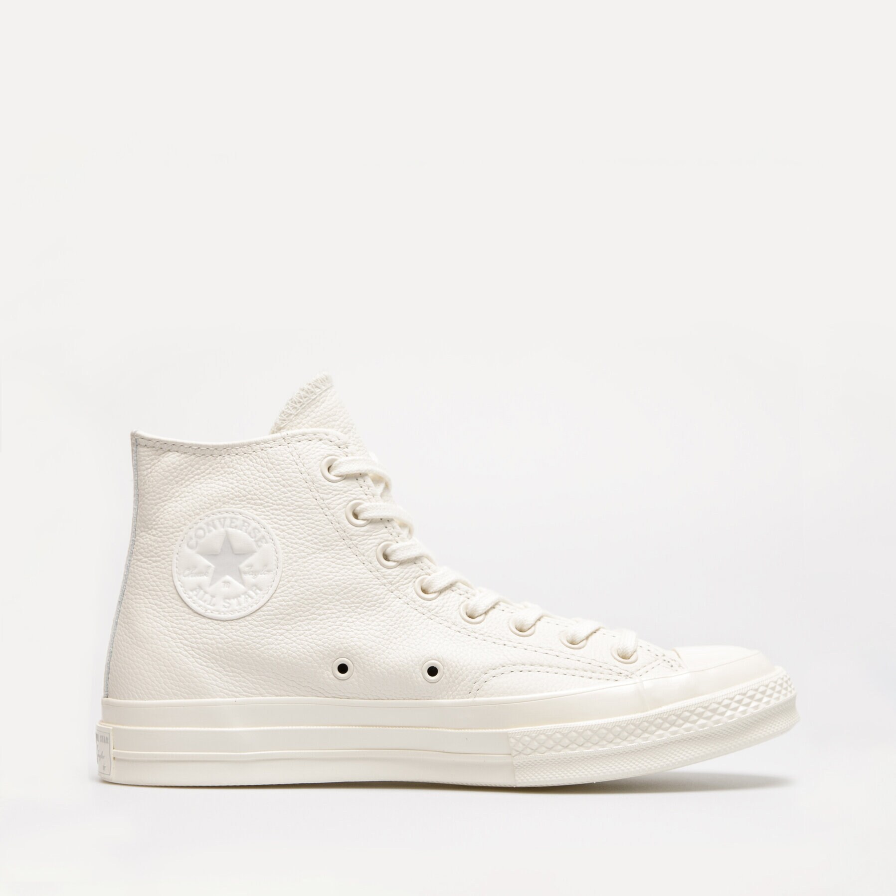 Buty sneakersy męskie CONVERSE CHUCK TONAL LEATHER A00731C BIAŁY