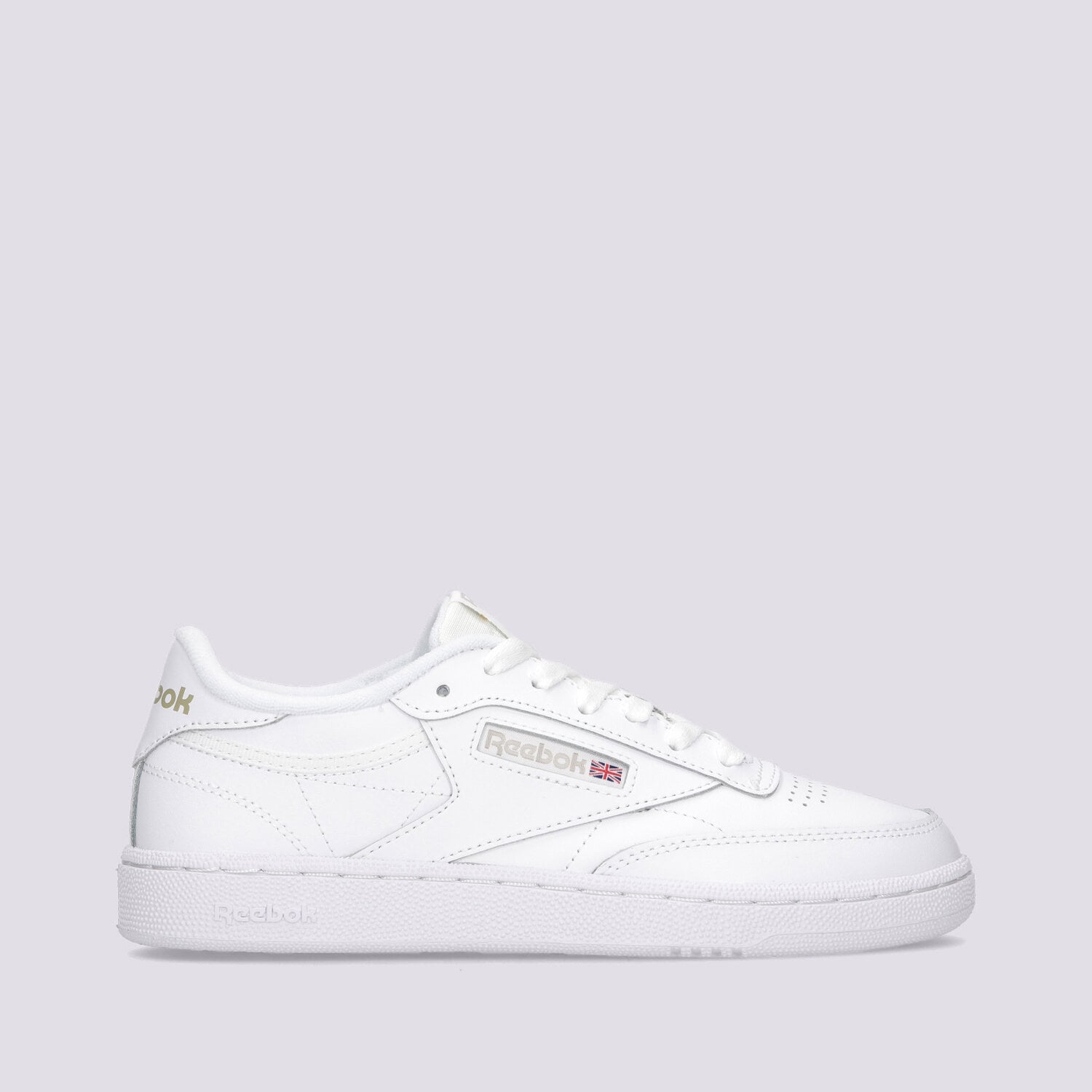 Buty sneakersy damskie REEBOK CLUB C 85 100000015 BIAŁY