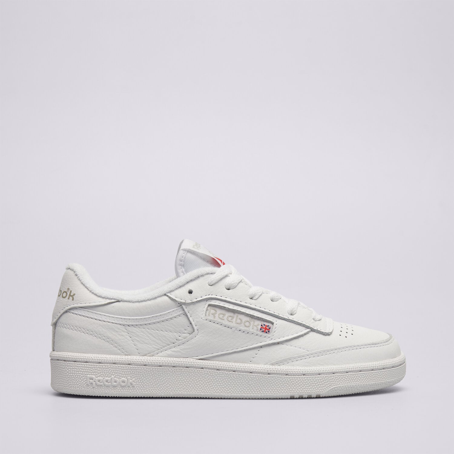 Buty sneakersy damskie REEBOK CLUB C 85 100000015 BIAŁY