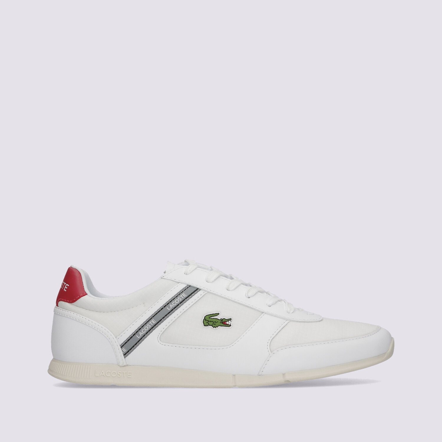 Buty sneakersy męskie LACOSTE MENERVA SPORT 0722 1 743CMA0032286 BIAŁY