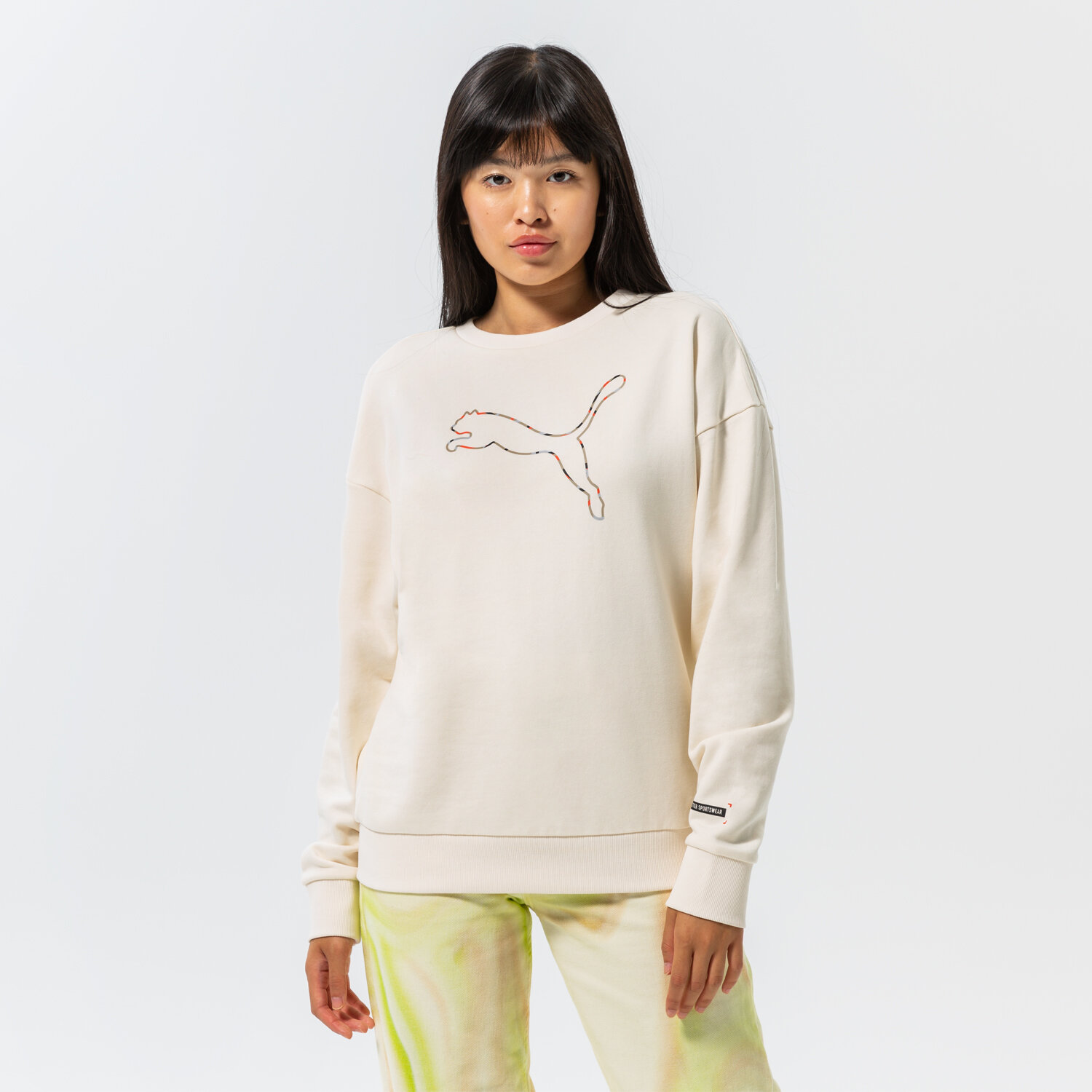 Bluza damska PUMA BLUZA BETTER CREW FL 670035 99 BIAŁY