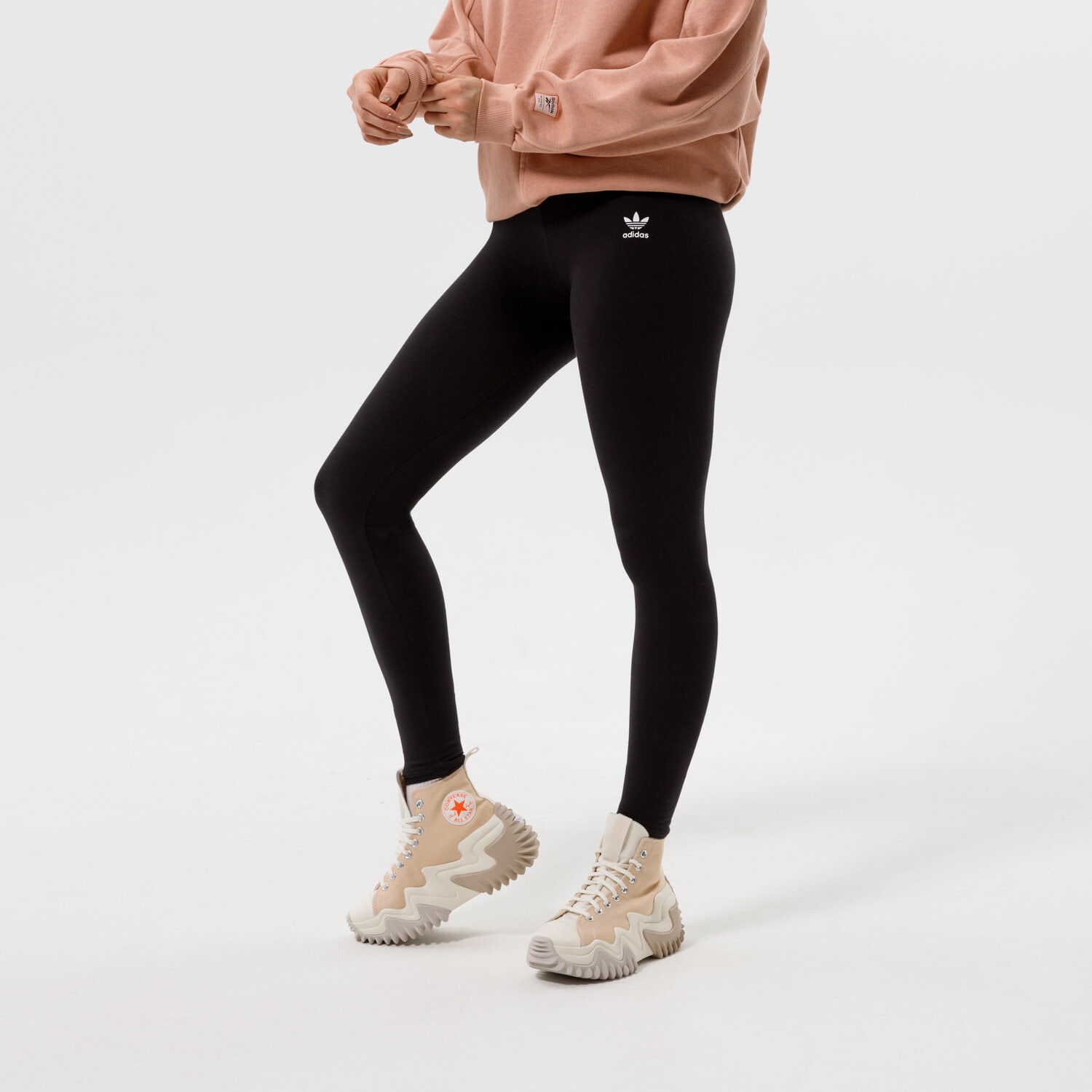 Spodnie sportowe damskie ADIDAS LEGGINGS TIGHT HD2352 CZARNY