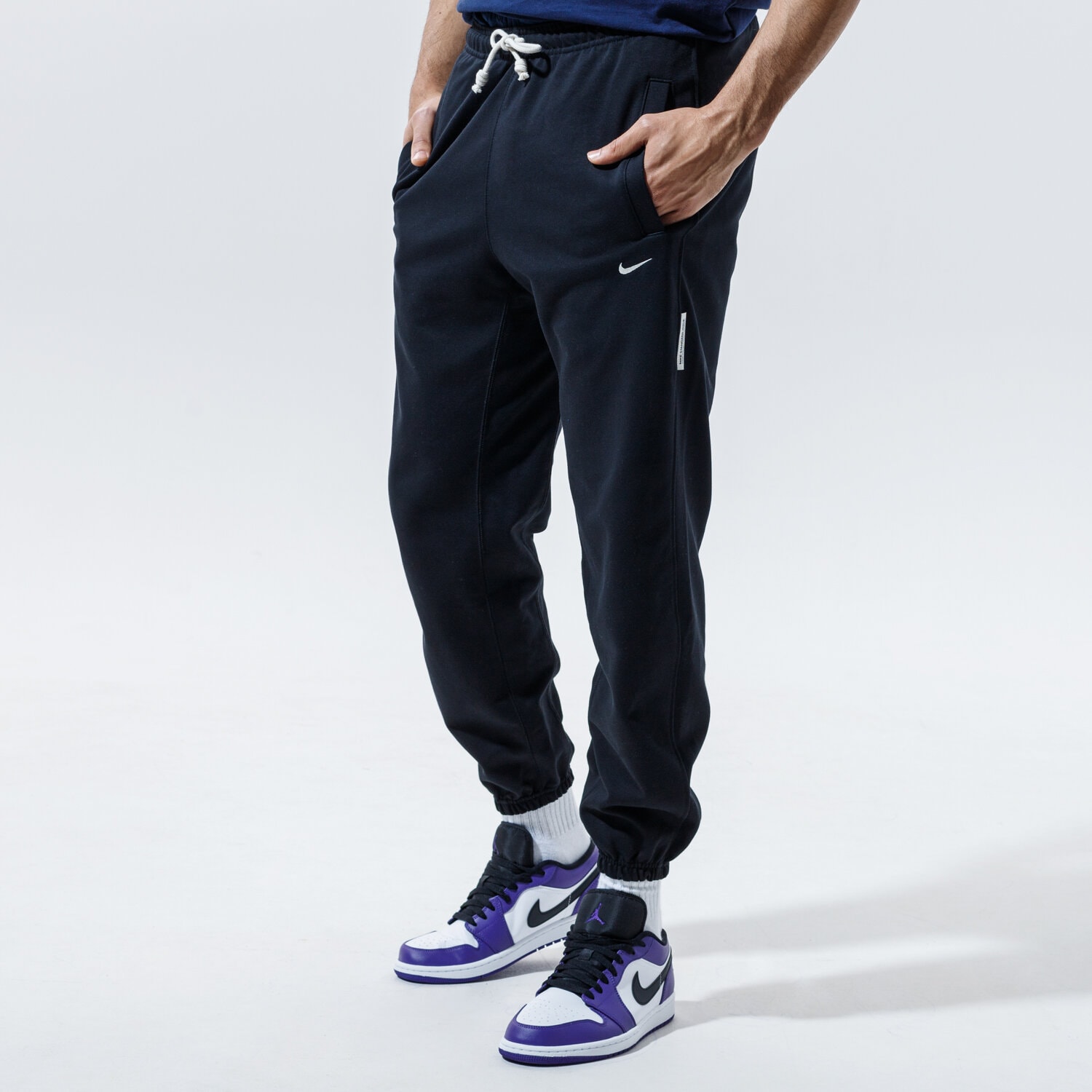 Spodnie sportowe męskie NIKE SPODNIE M NK DF STD ISSUE PANT NBA CK6365-010 CZARNY