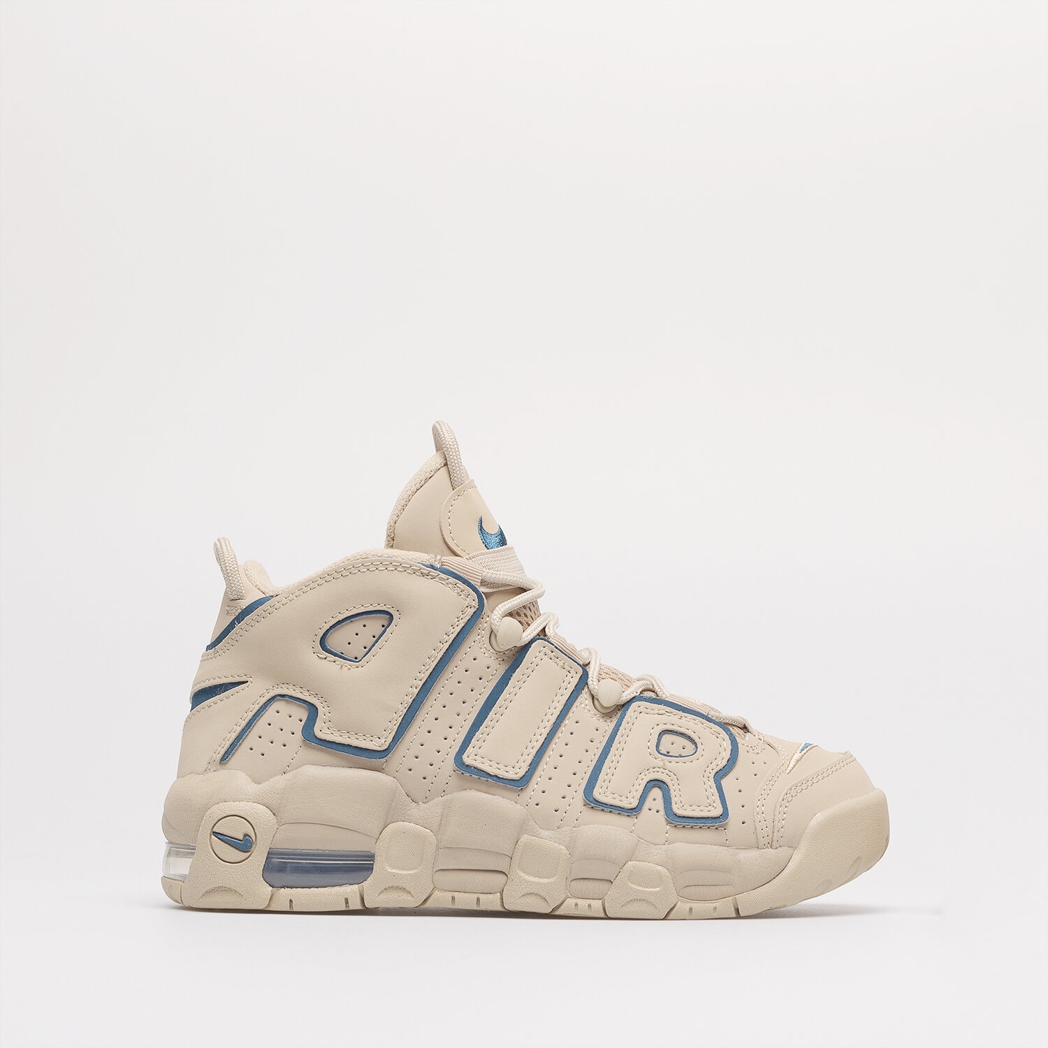 Buty sneakersy dla dzieci NIKE AIR MORE UPTEMPO BG DQ6200-200 BEŻOWY