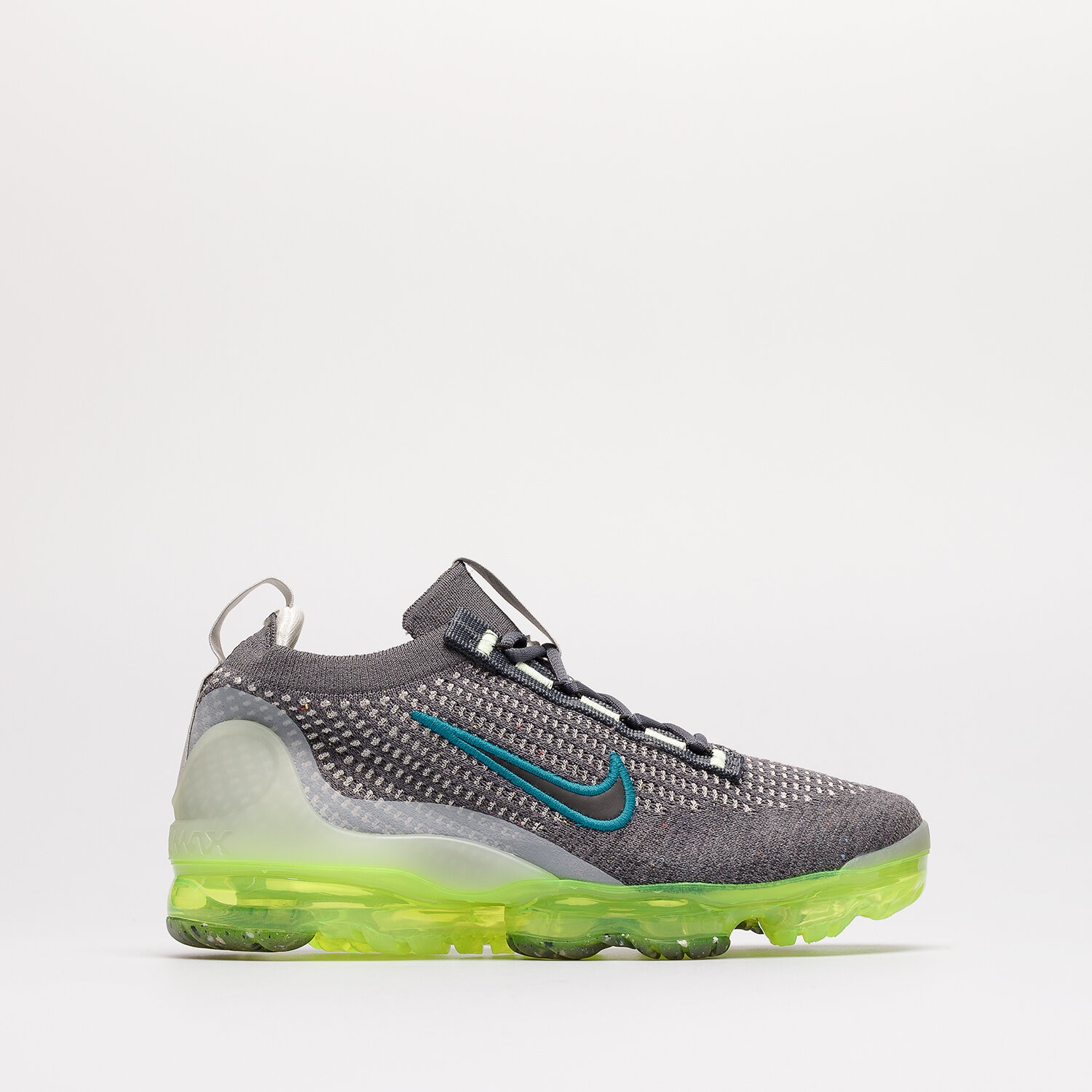 Buty sneakersy dla dzieci NIKE AIR VAPORMAX 2021 FK DB1550-009 SZARY