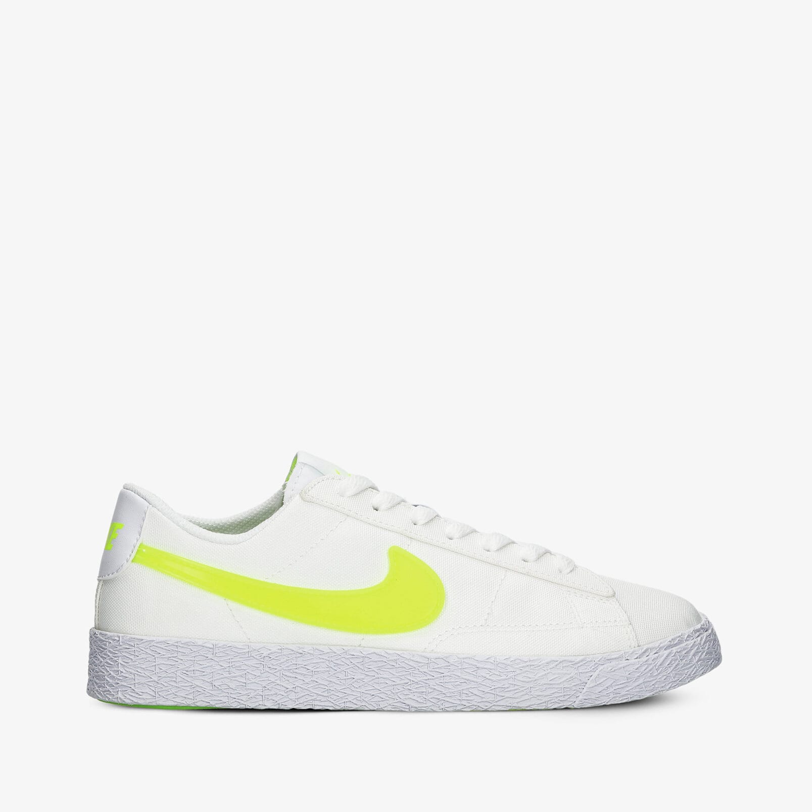 Buty sneakersy dla dzieci NIKE BLAZER LOW POP GG AQ5604-101 BIAŁY