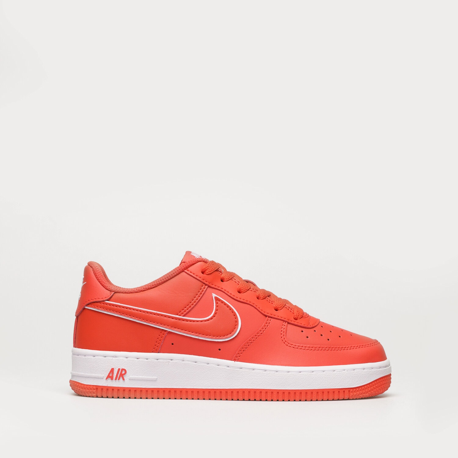 Buty sneakersy dla dzieci NIKE AIR FORCE 1 DX5805-600 CZERWONY