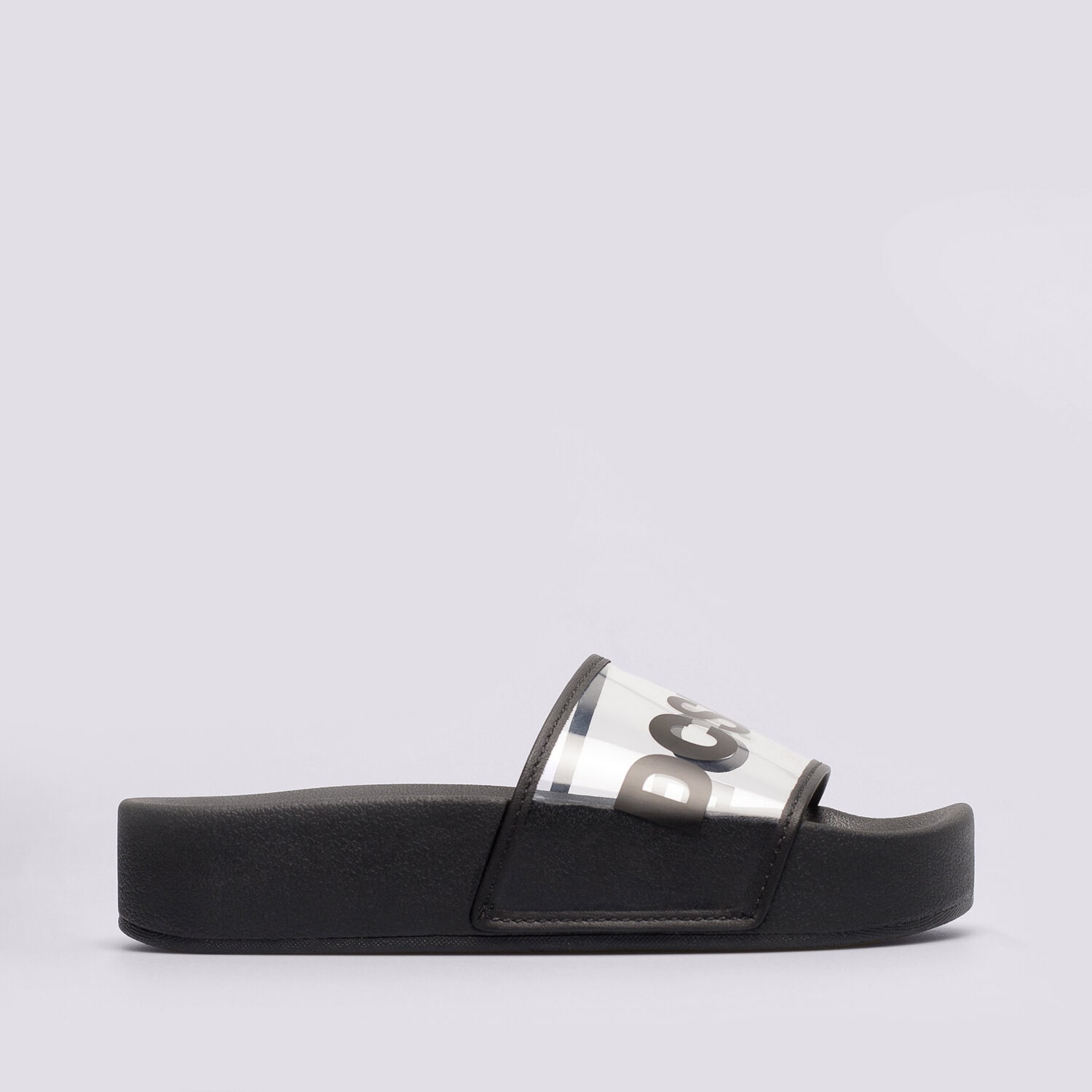 Klapki damskie DC SLIDE PLTFRM ADJL100044-BB2 CZARNY