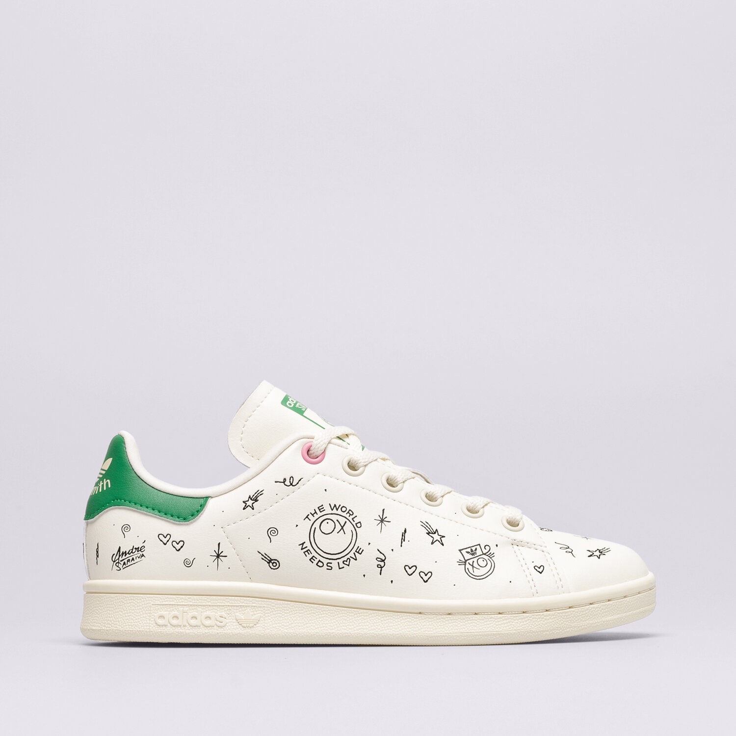 Buty sneakersy dla dzieci ADIDAS STAN SMITH J GY1786 MULTICOLOR