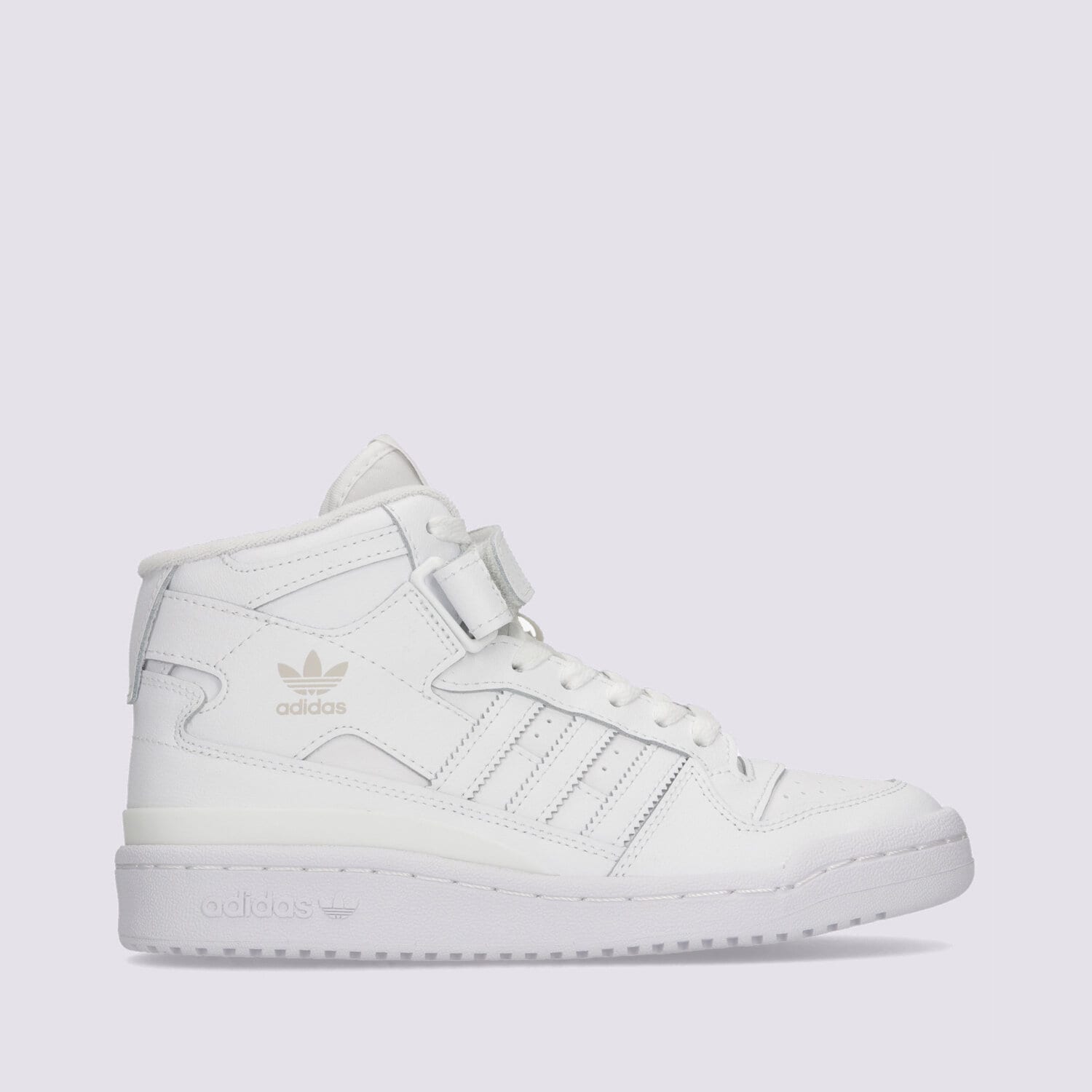 Buty sneakersy dla dzieci ADIDAS FORUM MID  FZ2086 BIAŁY