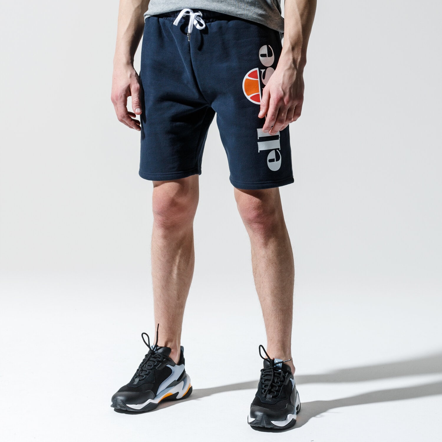 Krótkie spodenki, szorty męskie ELLESSE SZORTY BOSSINI NAVY SHS08748429 GRANATOWY