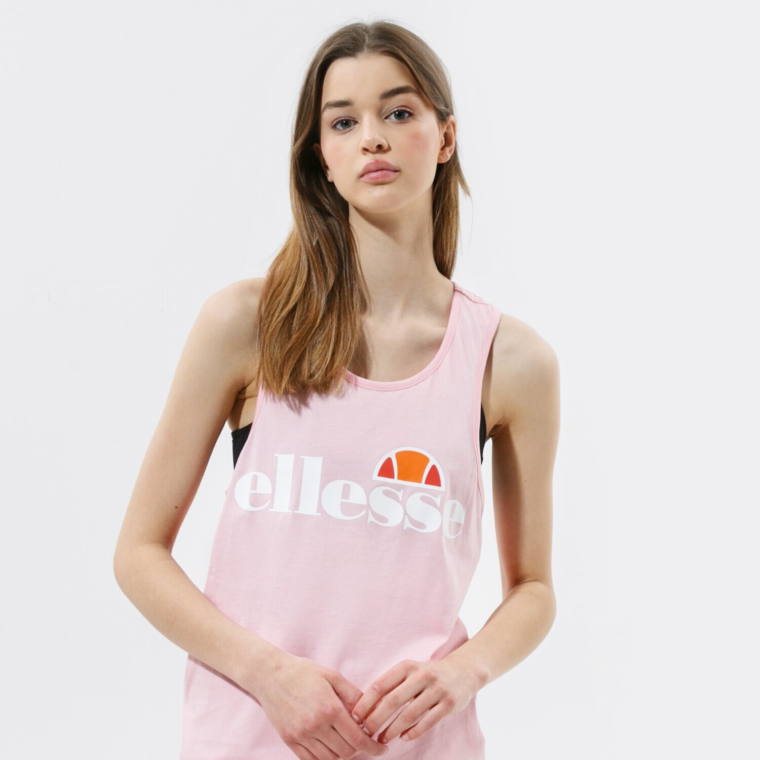Koszulka, t-shirt damski ELLESSE TANK ABIGAILLE LPINK SGS04485808 RÓŻOWY