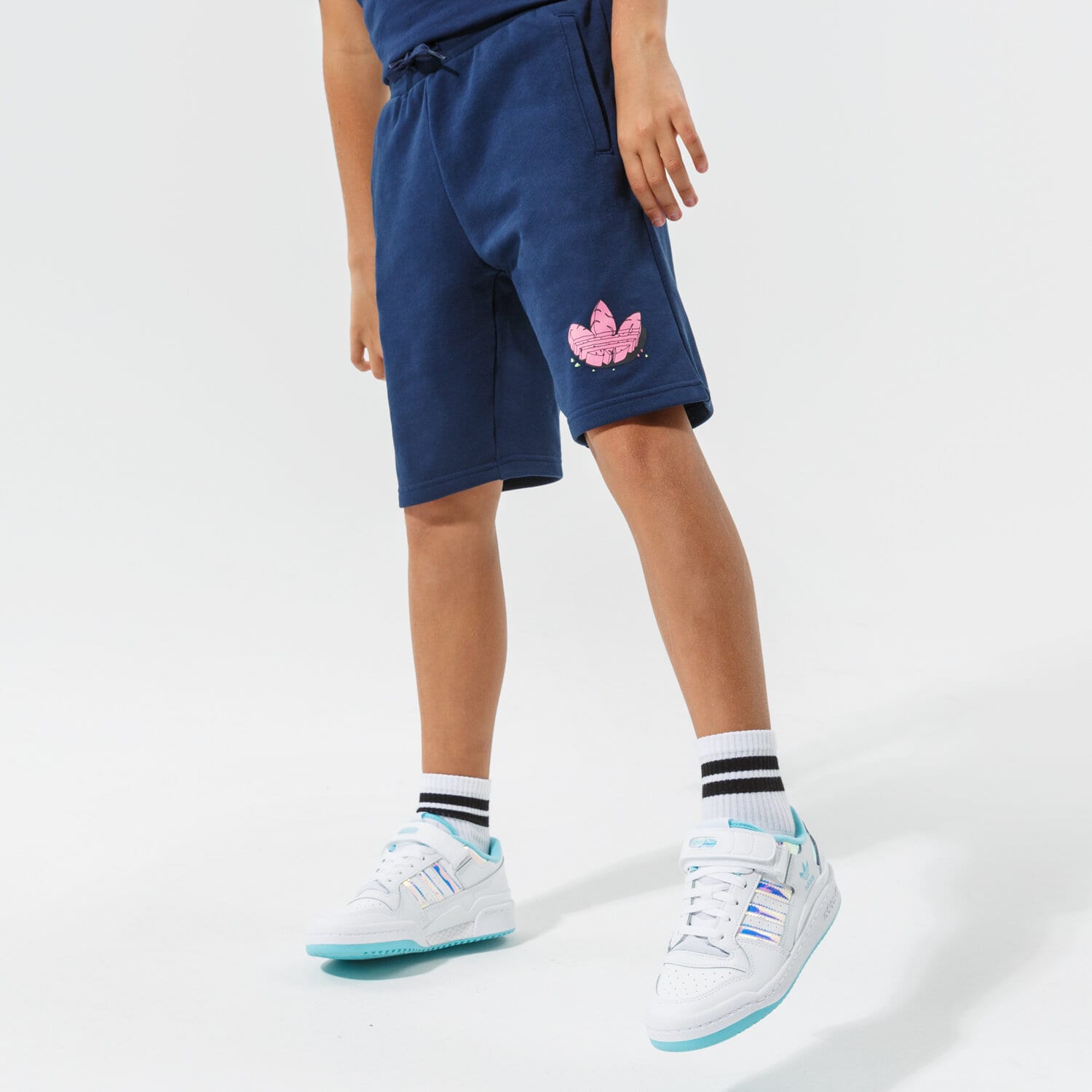 ADIDAS SZORTY BOY H22642 GRANATOWY