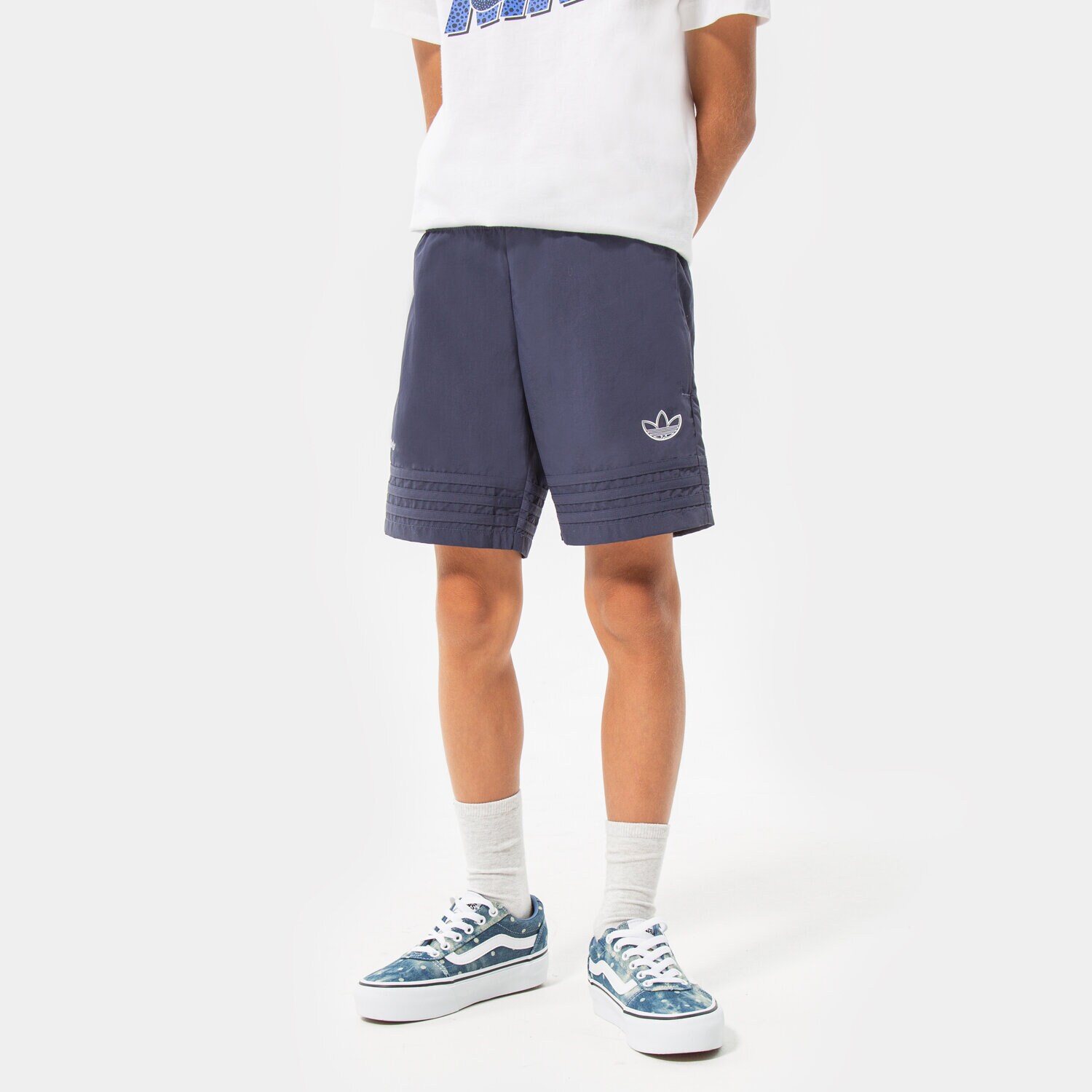 ADIDAS SZORTY BOY HE2085 GRANATOWY