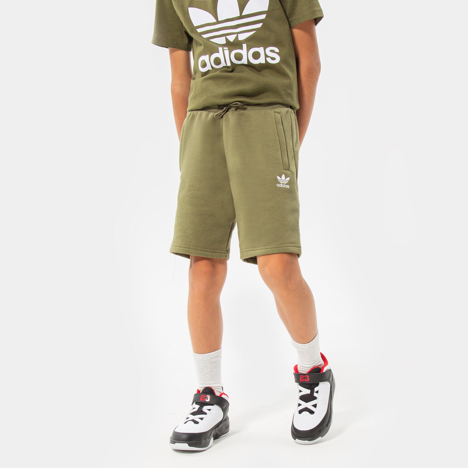 ADIDAS SZORTY BOY HD2063 KHAKI