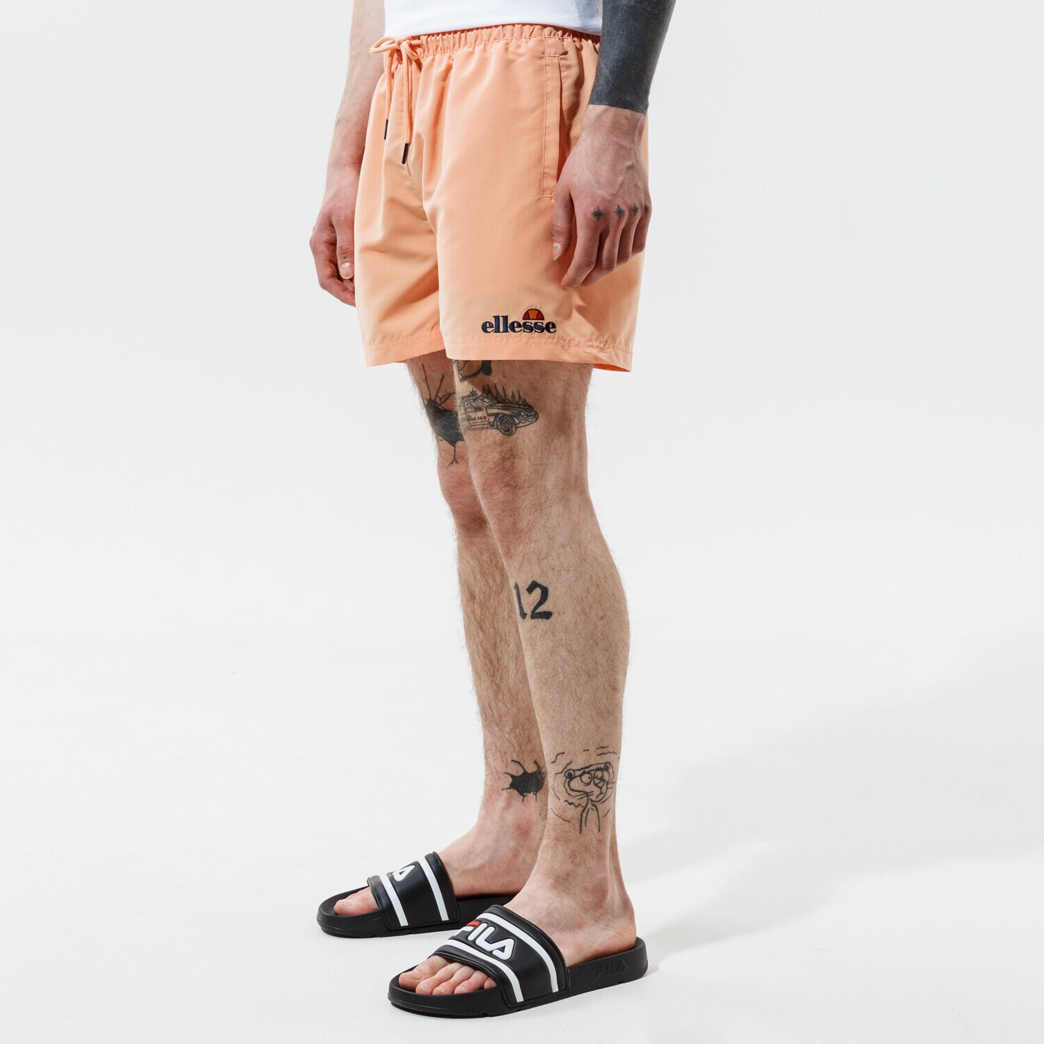 Krótkie spodenki, szorty męskie ELLESSE SZORTY DO SWIMSHORT ORNG SHJ11942704 POMARAŃCZOWY