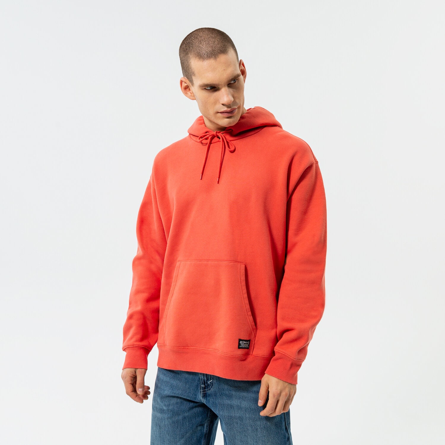 Bluza męska LEVI'S BLUZA Z KAPTUREM SKATE HOODED SWEATSHIRT A1008-0003 KORALOWY