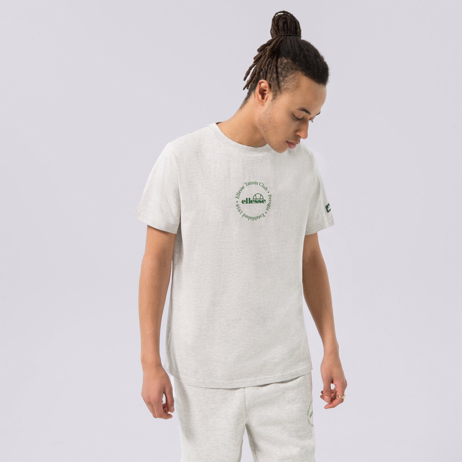 Koszulka, t-shirt damski ELLESSE T-SHIRT MELODI TEE LGREY MRL SGR17618131 SZARY