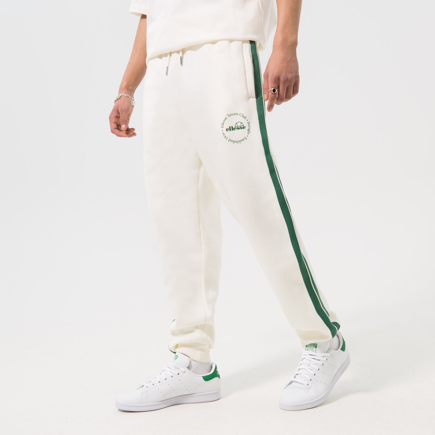Spodnie sportowe damskie ELLESSE SPODNIE AIRLA JOG PANT OFF WHT SGR17622904 BIAŁY