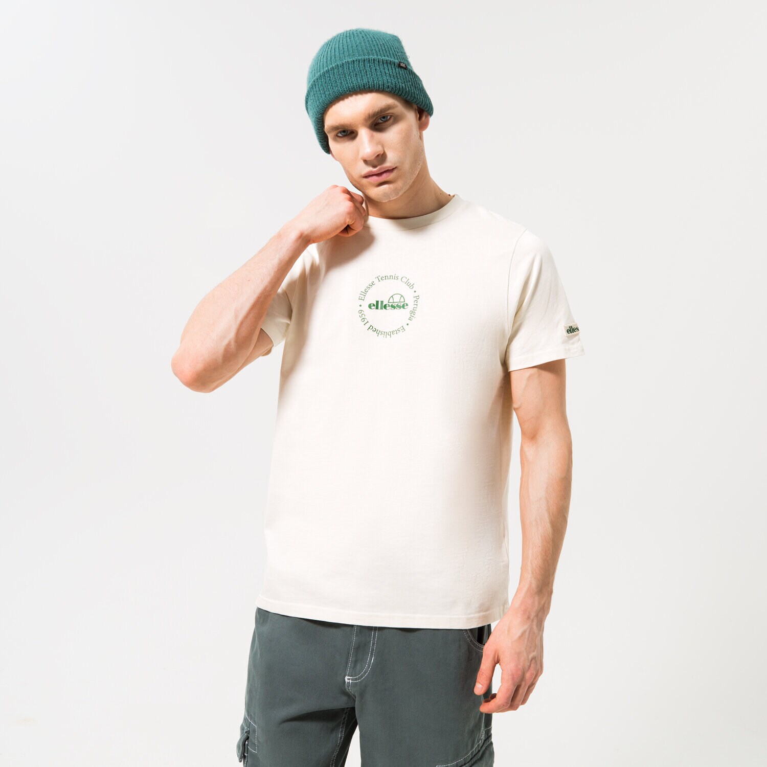 Koszulka, t-shirt damski ELLESSE T-SHIRT MELODI TEE OFF WHT SGR17618904 BIAŁY