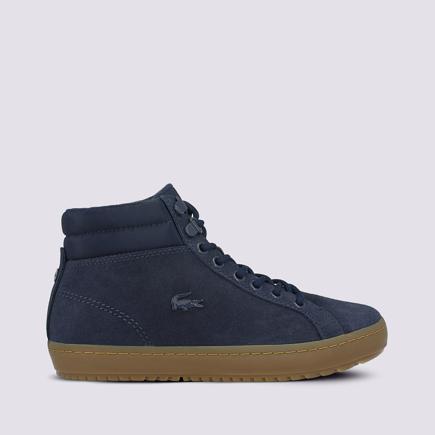 Damskie trampki, tenisówki LACOSTE STRAIGHTSET INSULATEC 3192 CFA 738CFA0044GU1 GRANATOWY