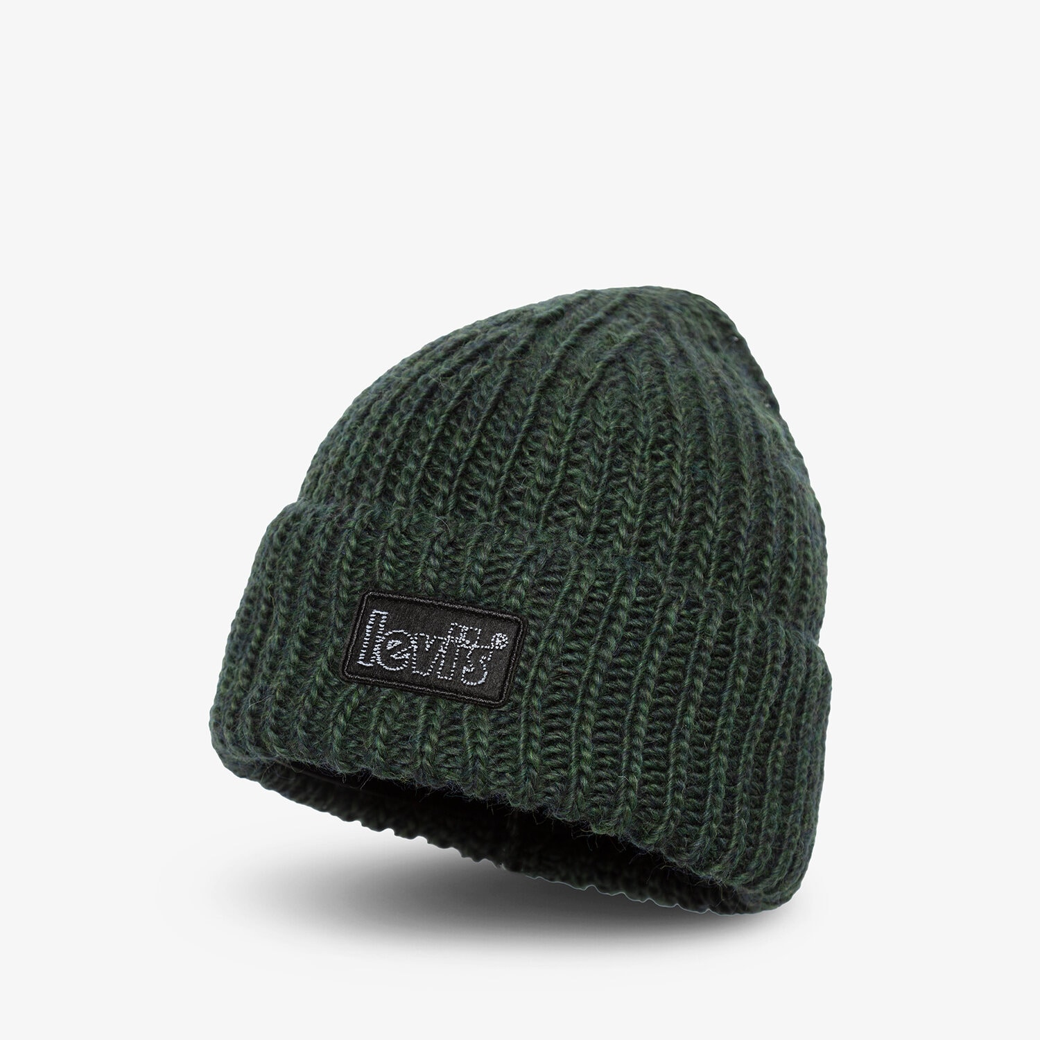 Czapka zimowa dla dzieci LEVI'S CZAPKA CHUNKY BEANIE D7257-0002 ZIELONY