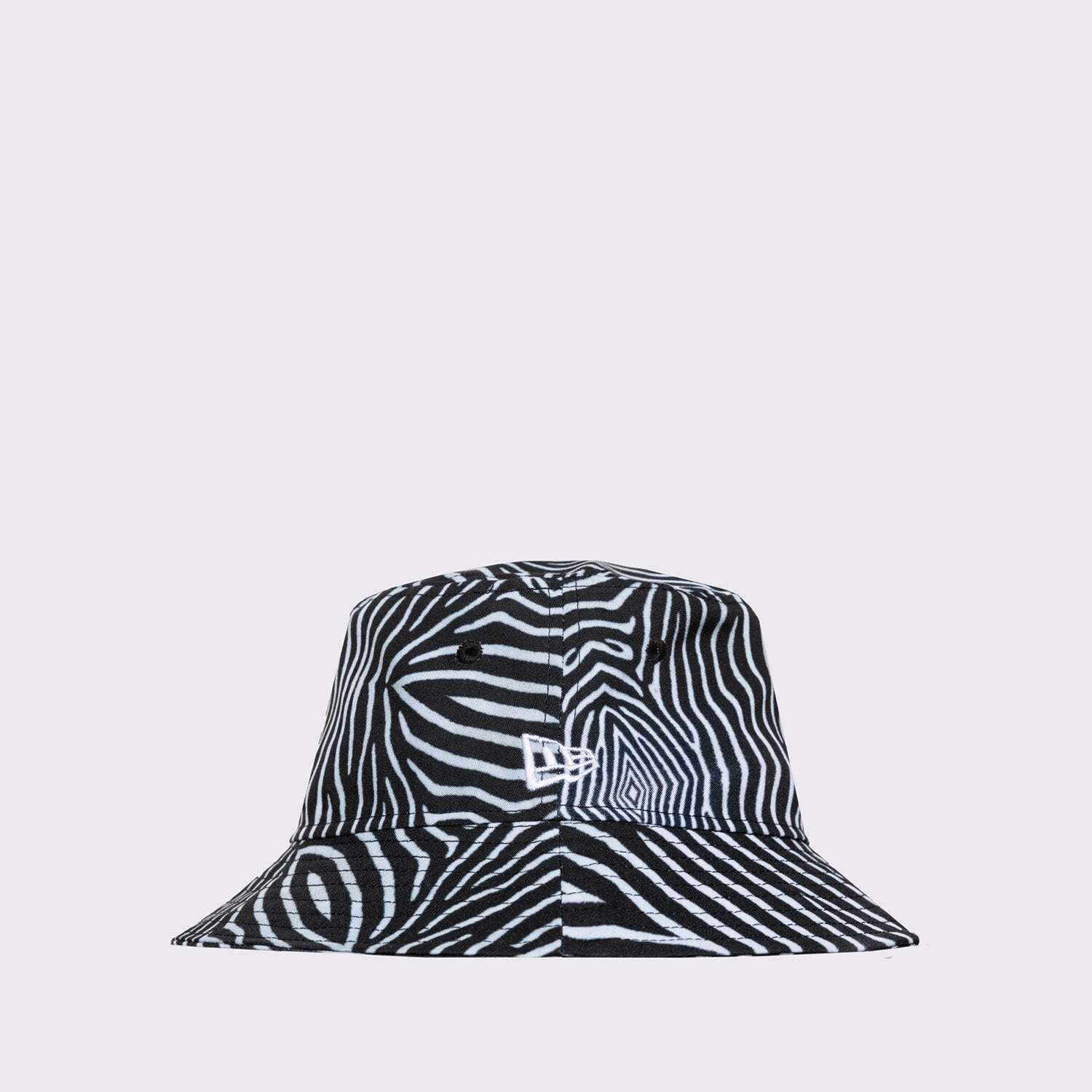 NEW ERA KAPELUSZ WMNS ANIMAL TAPERED ZEBRA NEW ERA ZBR 60240396 CZARNY