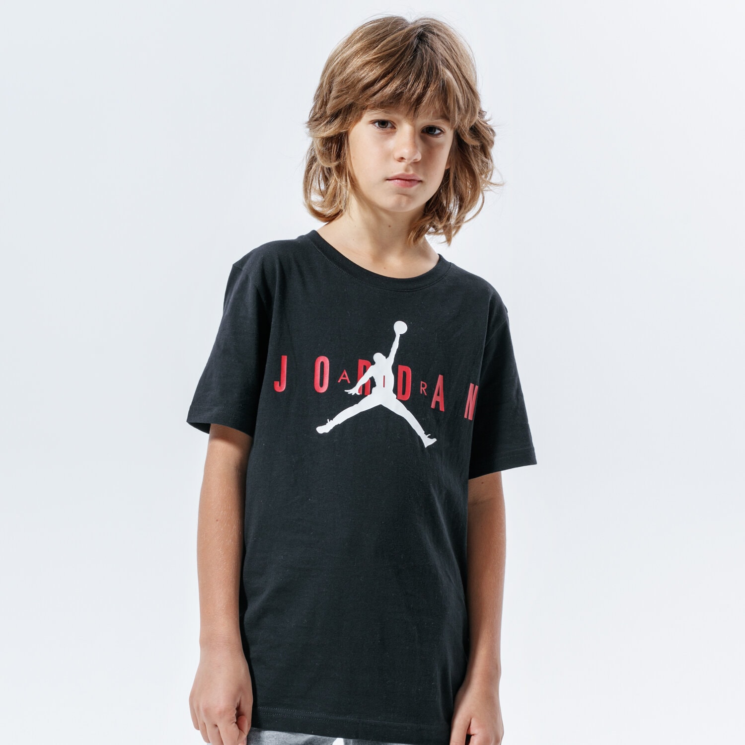 Koszulka, t-shirt dla dzieci JORDAN T-SHIRT JDB BRAND TEE 5 BOY 955175-023 CZARNY