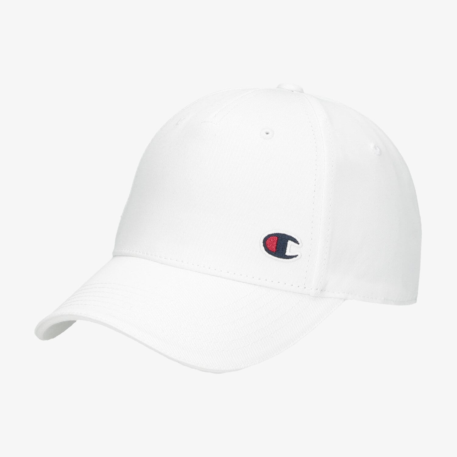 Czapka z daszkiem dla dzieci CHAMPION CZAPKA SMALL LOGO CAP 805456WW001 BIAŁY