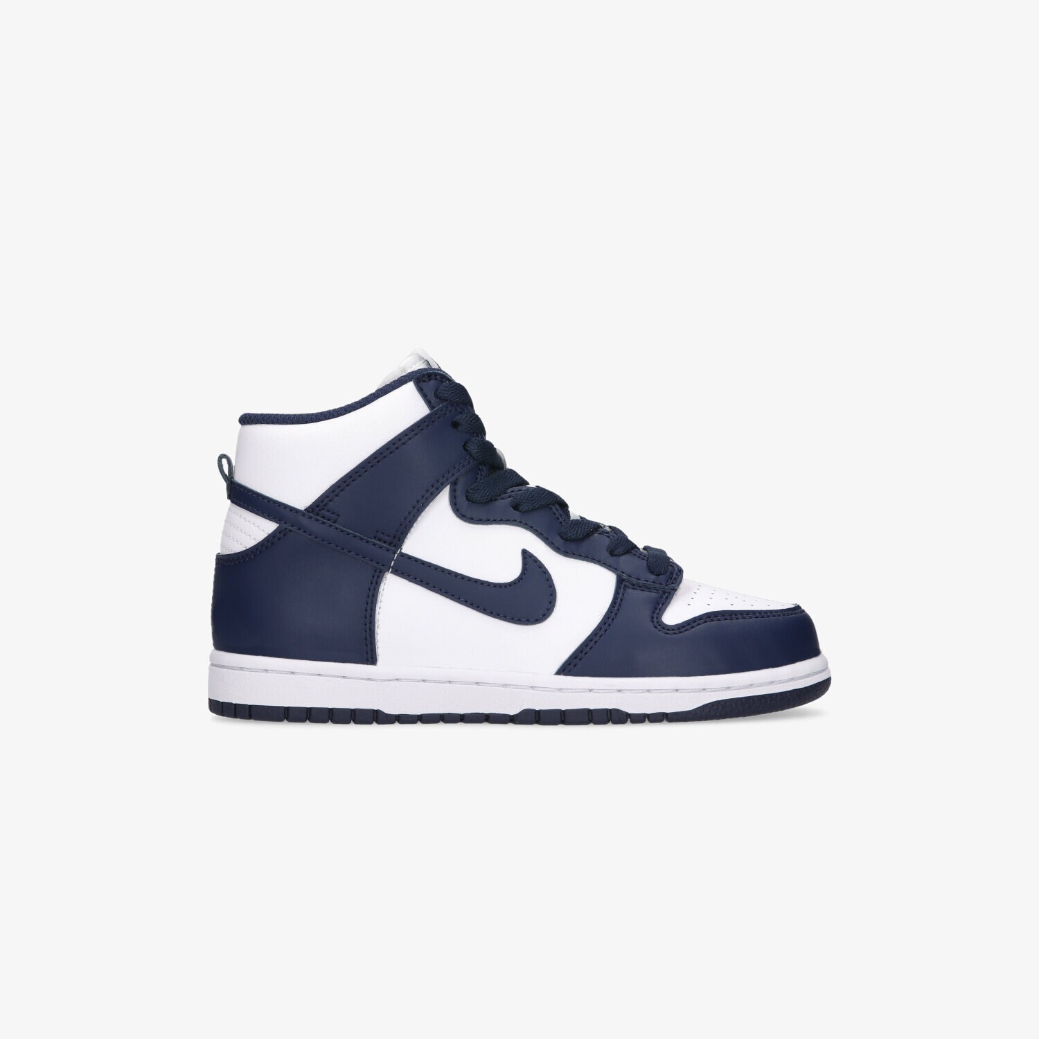 Buty sneakersy dla dzieci NIKE DUNK HIGH DD2314-104 GRANATOWY
