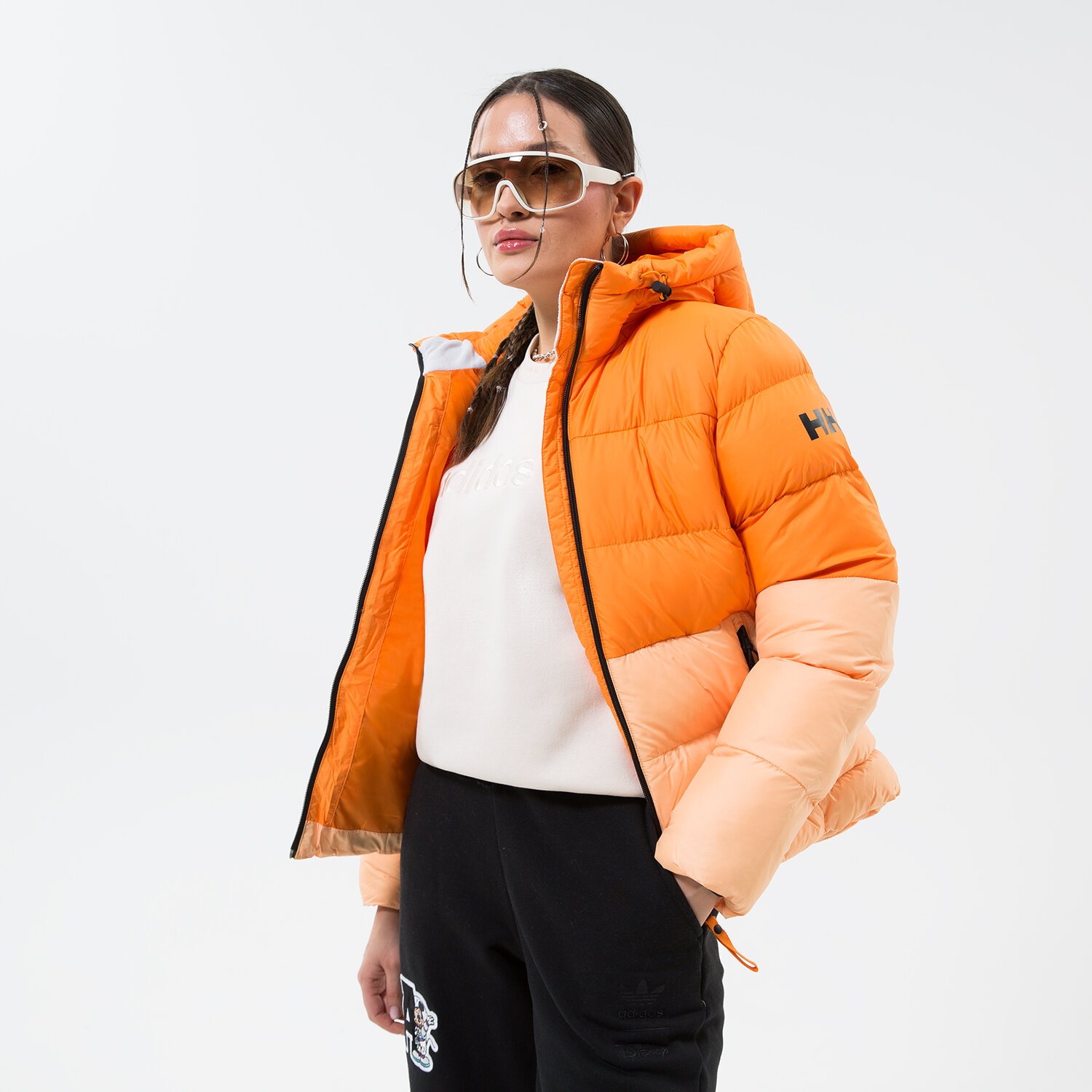 Kurtka zimowa damska HELLY HANSEN KURTKA ZIMOWA W ACTIVE PUFFY JACKET 53612325 POMARAŃCZOWY