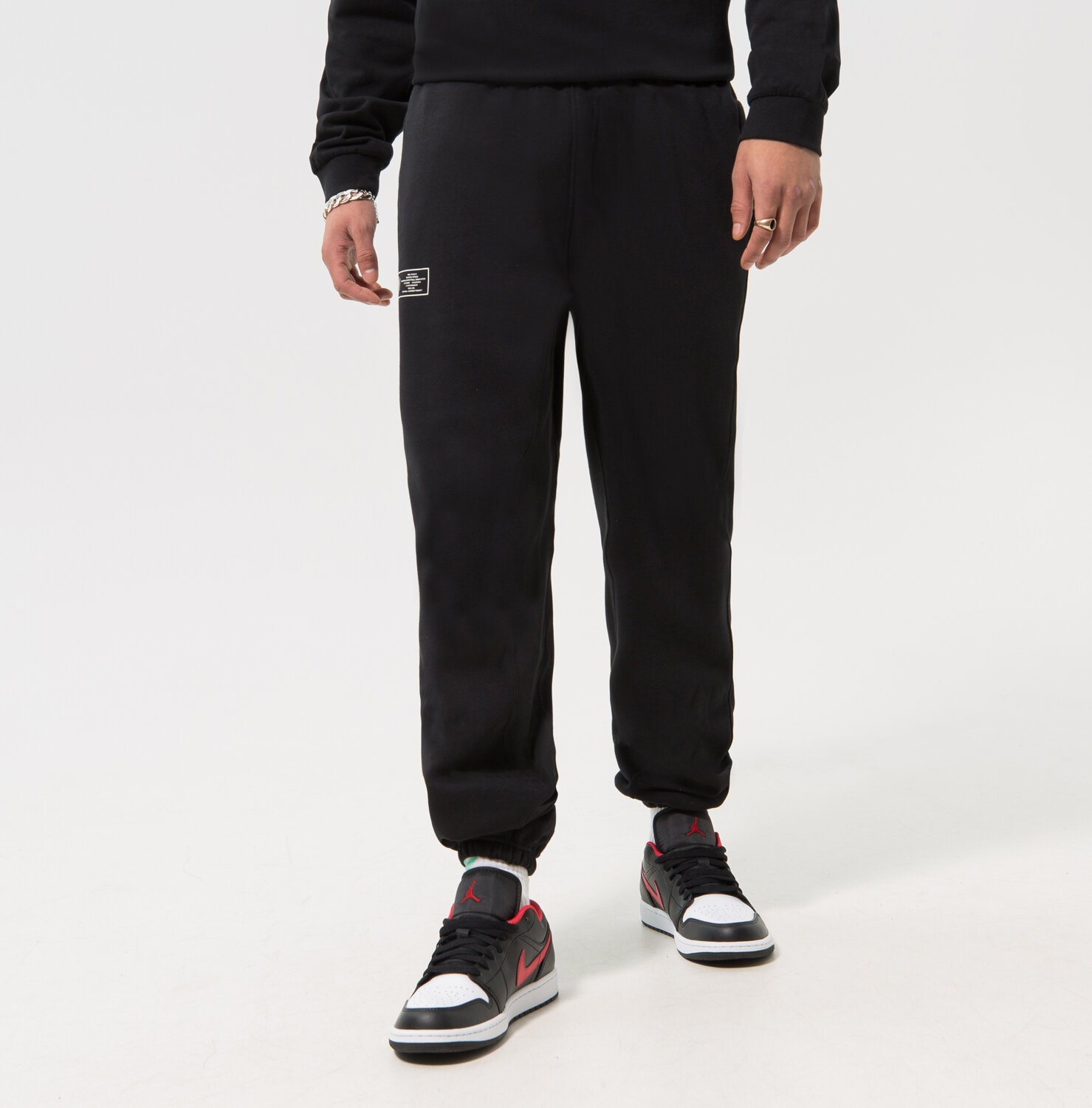 Spodnie sportowe męskie NIKE SPODNIE N31 M NK PANT FLC CTS 23 NBA DR9105-010 CZARNY