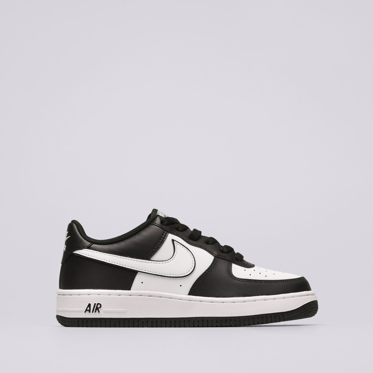 Buty sneakersy dla dzieci NIKE AIR FORCE 1 LV8 2 DV1621-001 CZARNY