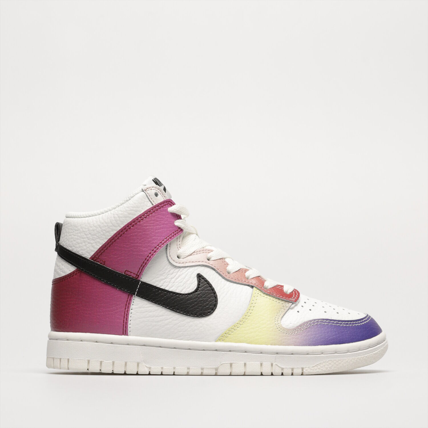 Buty sneakersy damskie NIKE WMNS DUNK HIGH FD0802-100 MULTICOLOR