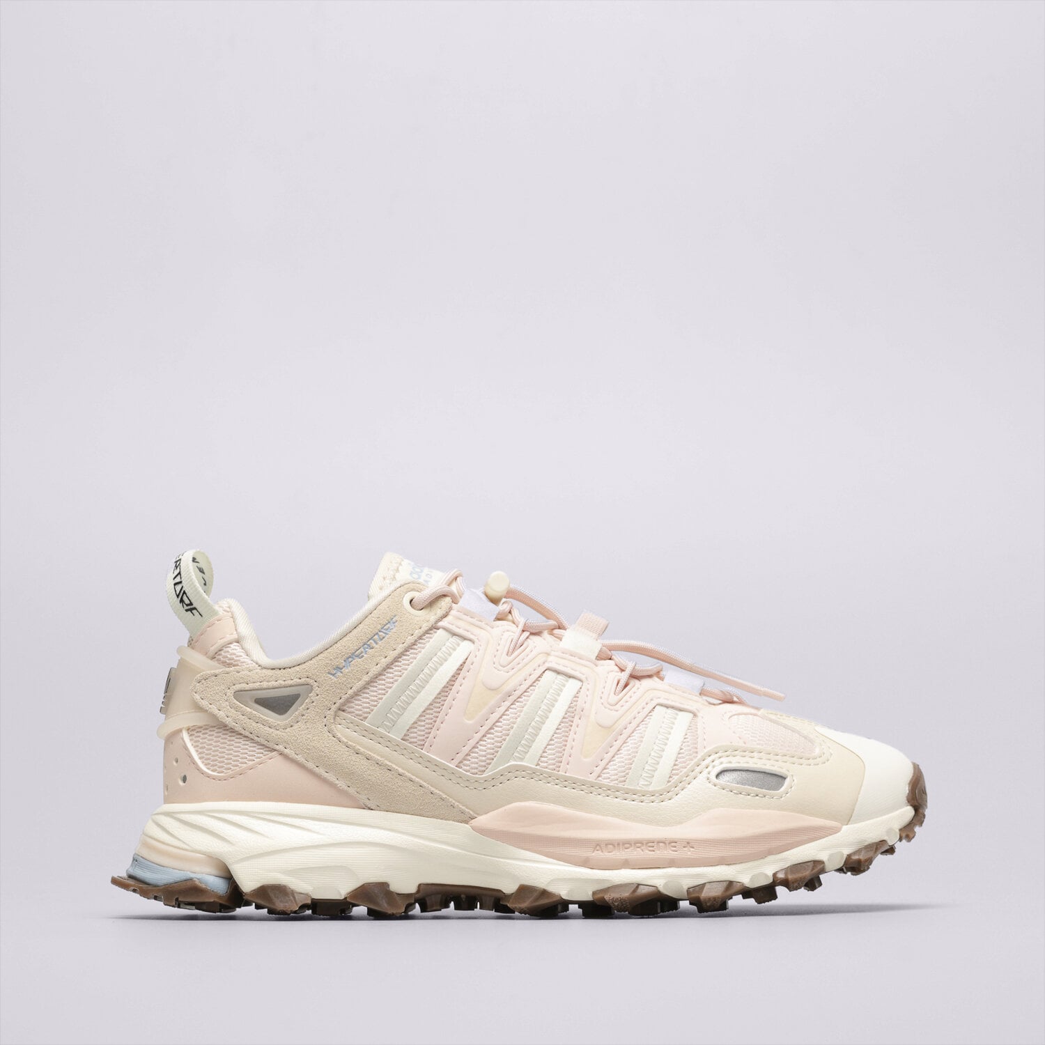 Buty sneakersy damskie ADIDAS HYPERTURF W HQ4303 PUDROWY ROZ