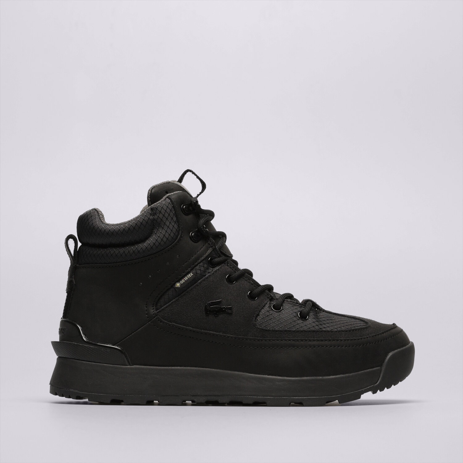 Buty sneakersy męskie LACOSTE URBAN BREAKER GTX03211CMA 742CMA000302H CZARNY